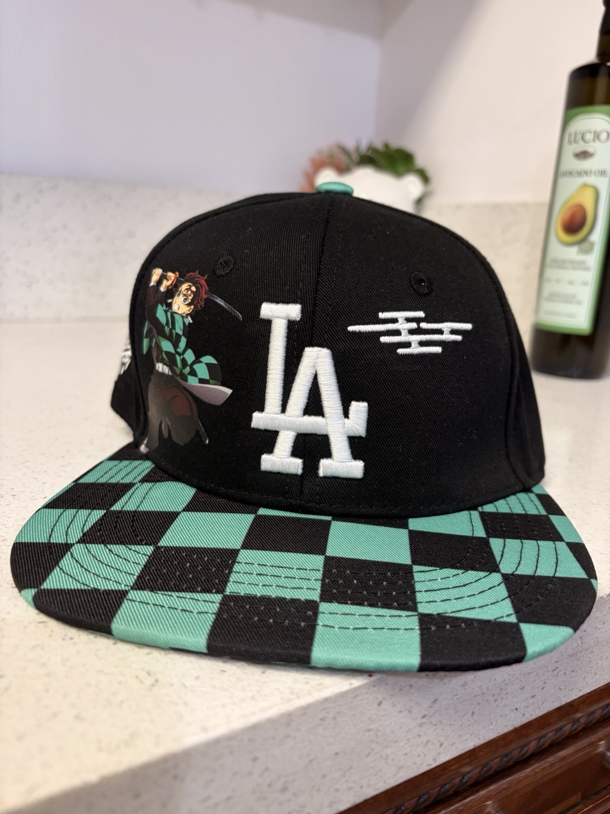 Dodgers Demon Slayer Hat Sga 8/15/25  Snapback