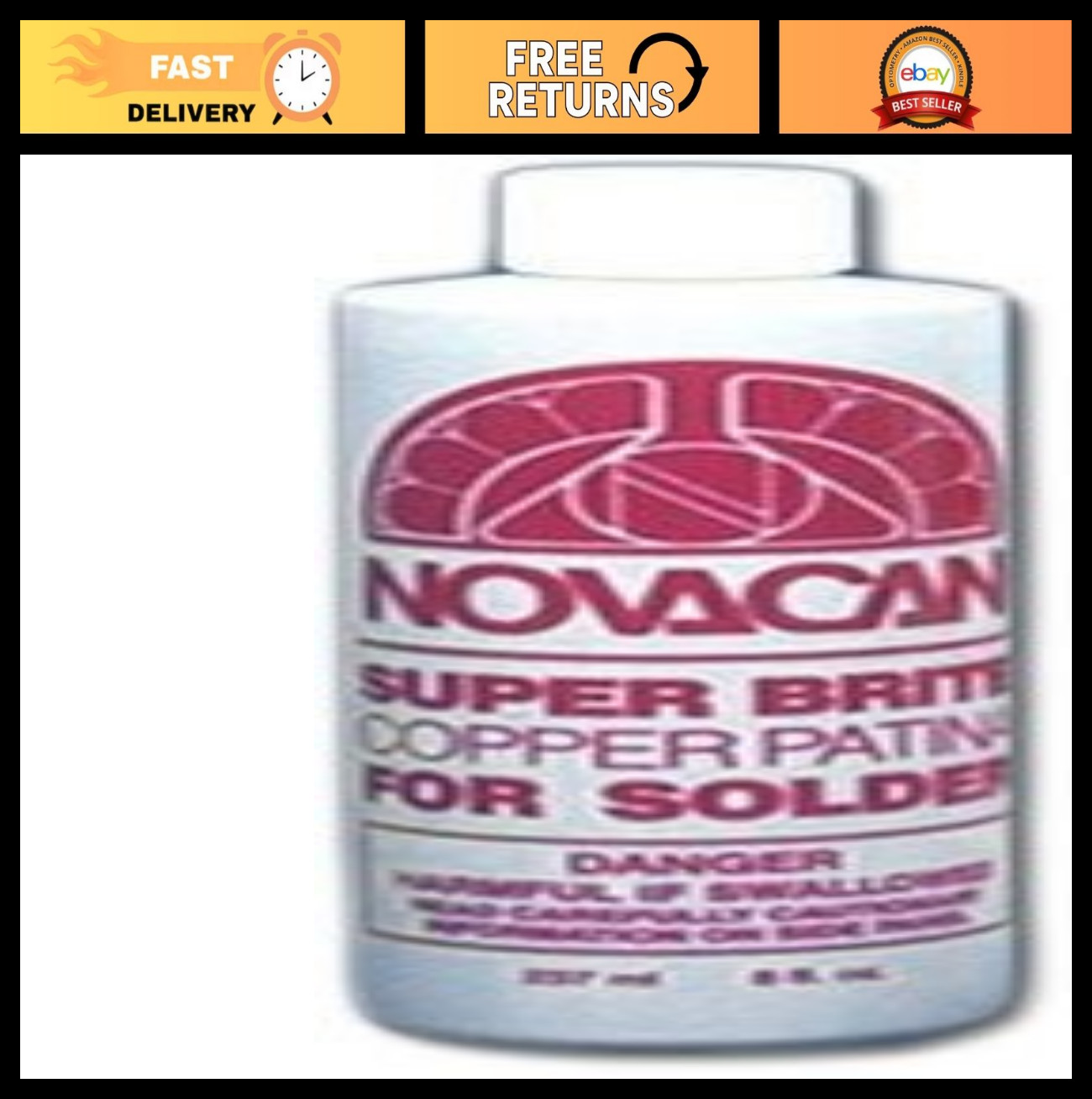 Super Brite Copper Patina for Solder - Fast-Acting, Vibrant Finish, Easy Applica