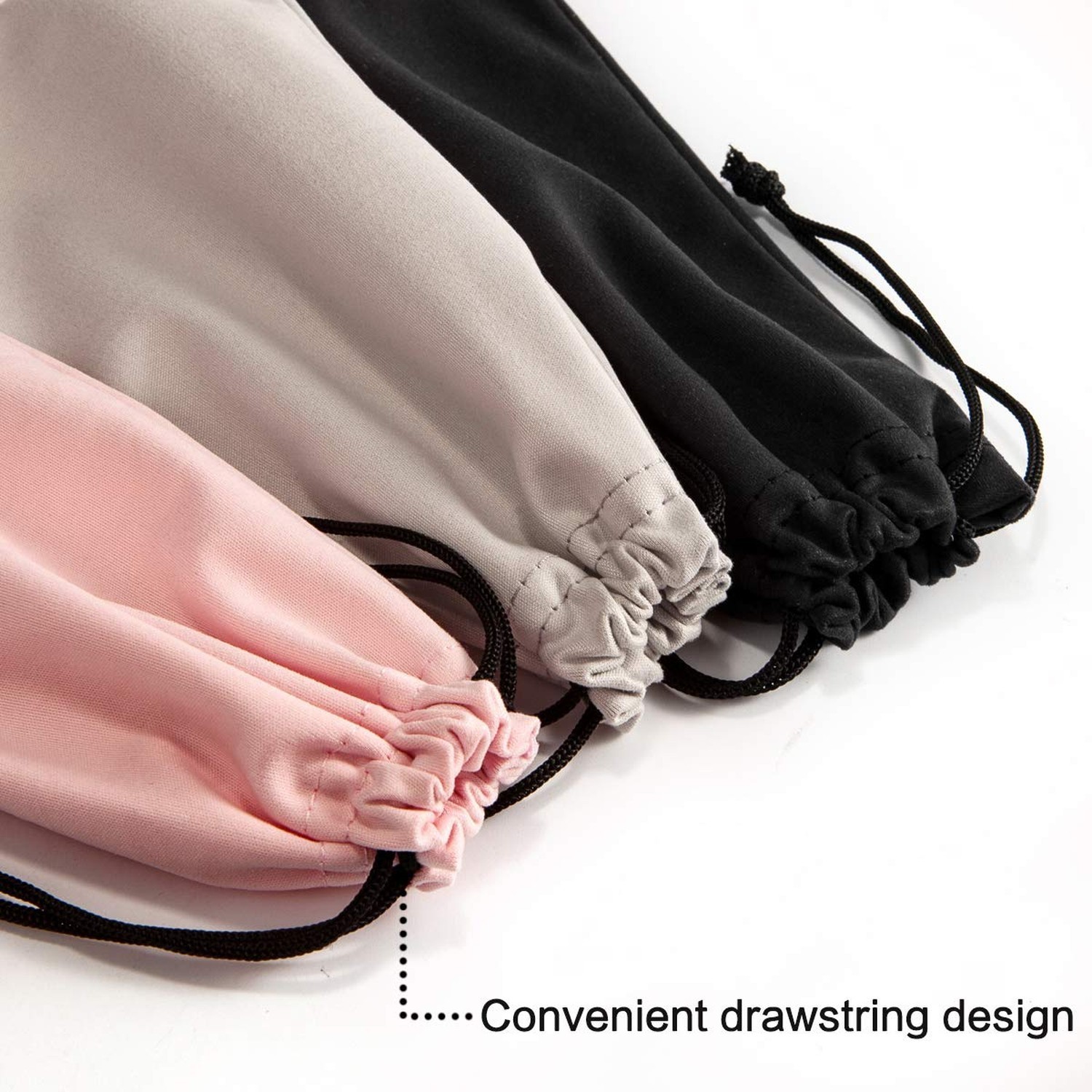 TRIUMPH VISION Soft Eyeglass Pouch 3 Pack - Pouch for glasses Microfiber Scre...