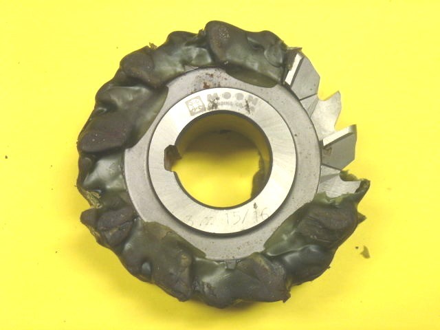 NOS! MOON STAGGERED TOOTH MILLING CUTTER, 3" x 15/16" x 1"