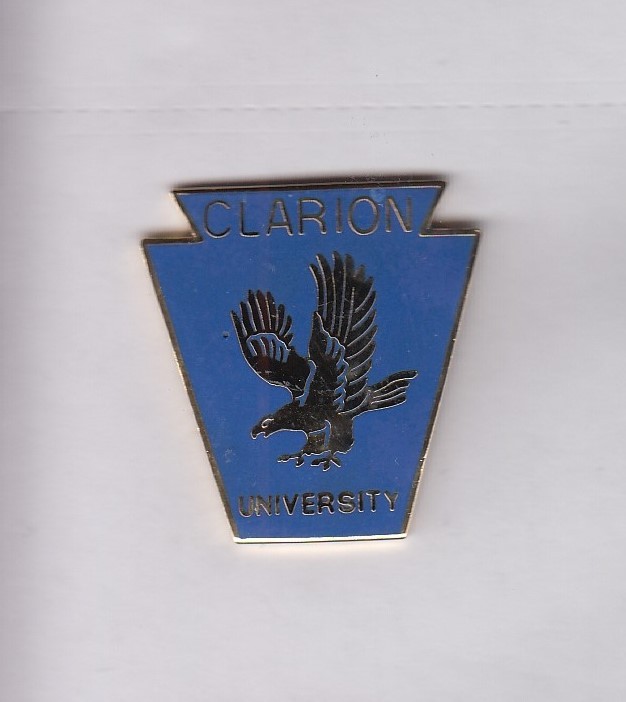 US Army ROTC Clarion University PA. crest DUI badge G-23