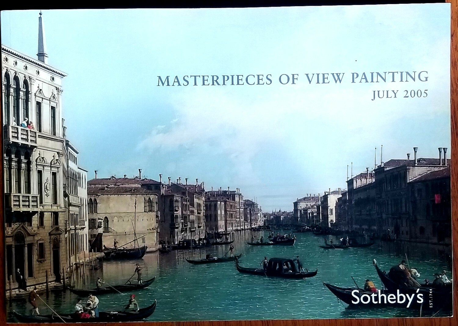 SOTHEBY'S / Masterpieces of View Painting July 2005