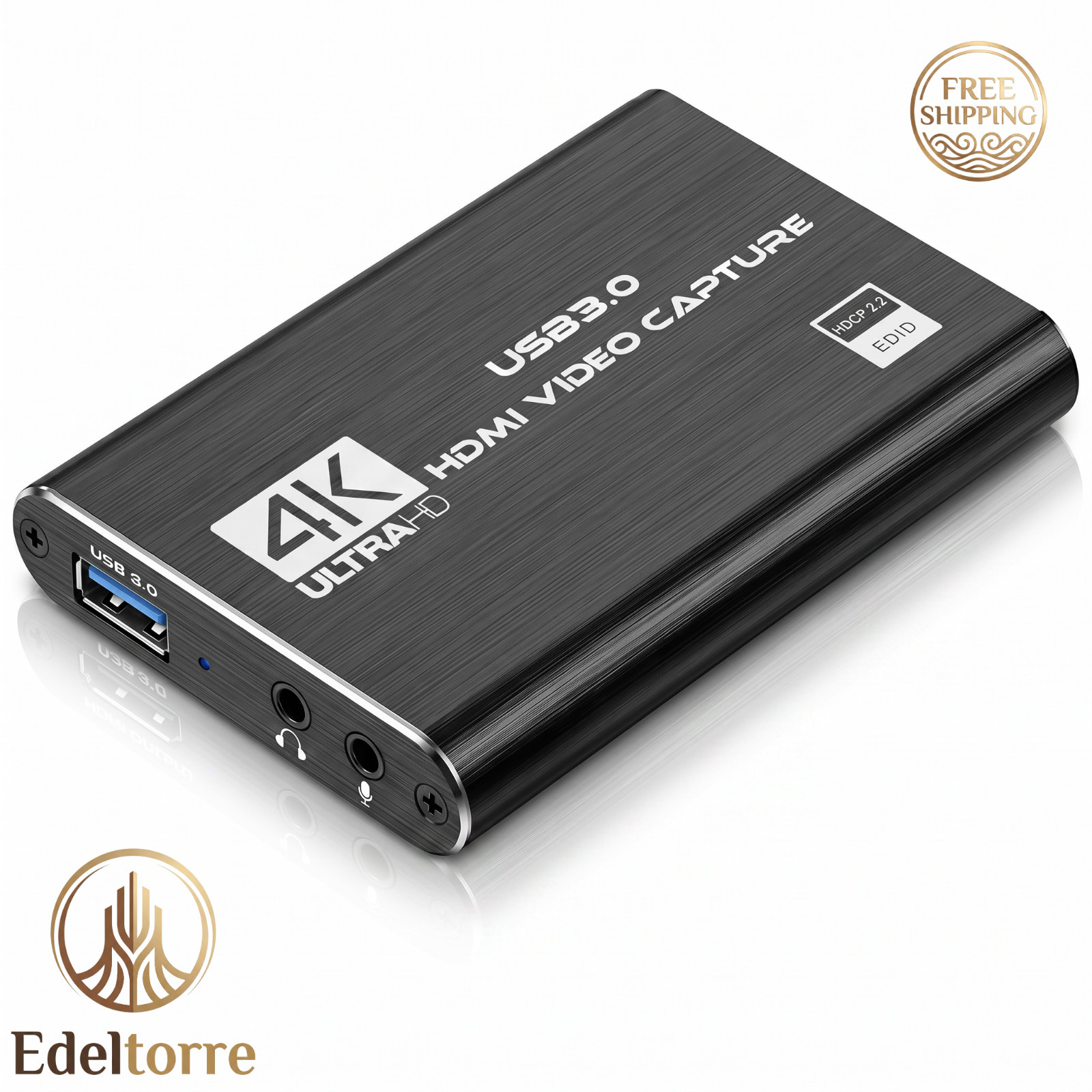 4K HDMI Video Capture Card USB 3.0 1080P 60FPS Game Recorder Live Streaming