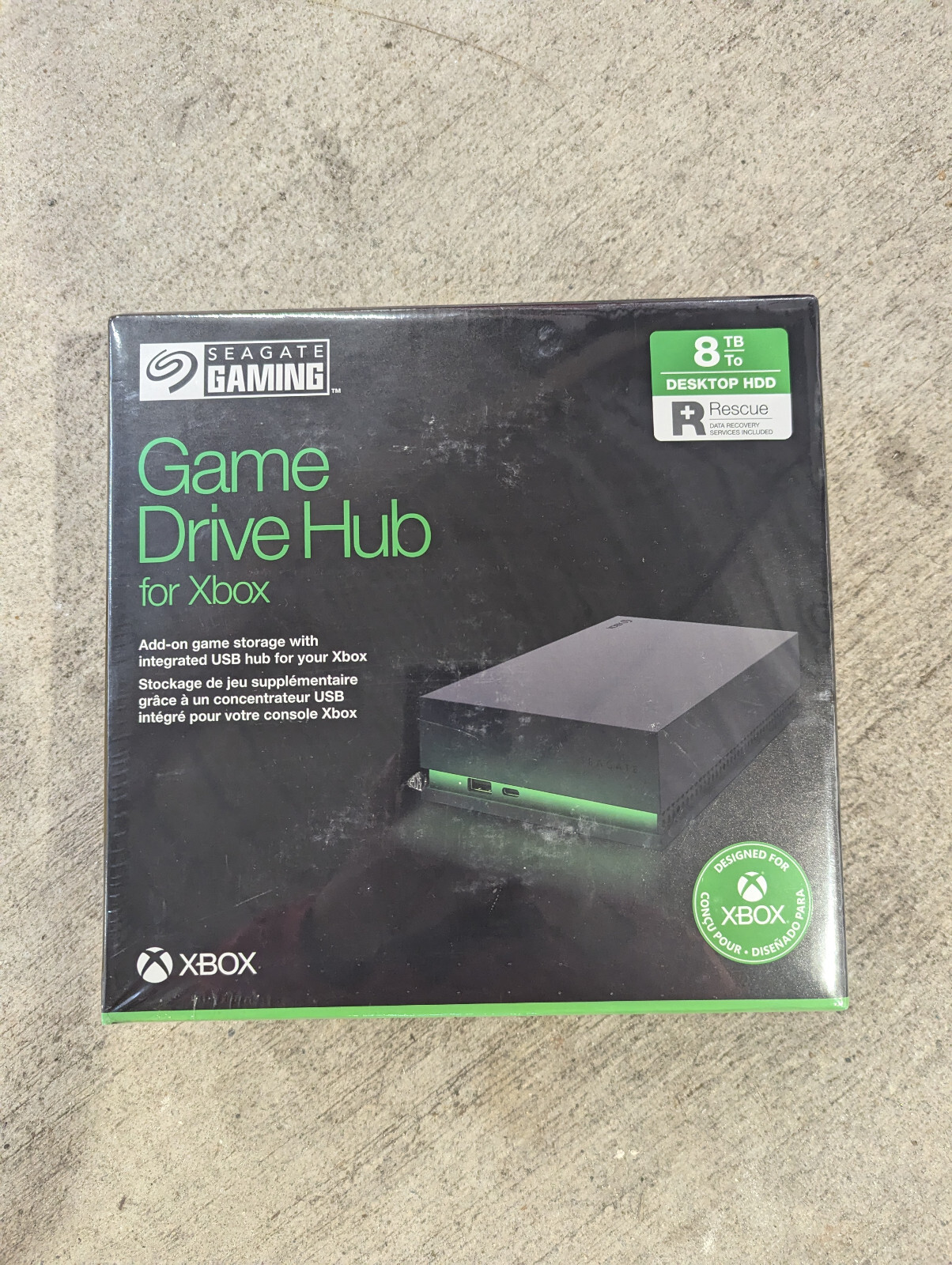 Seagate Gaming 8TB HDD Game Drive Hub for Xbox NEW SEALED