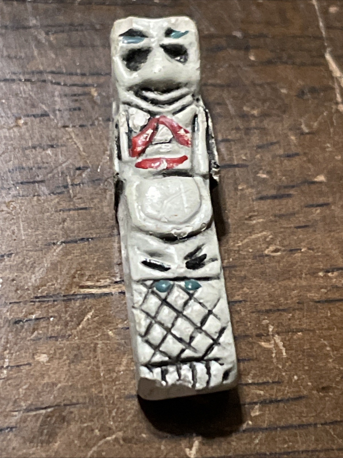 Small Totem Pole Pendant Vintage