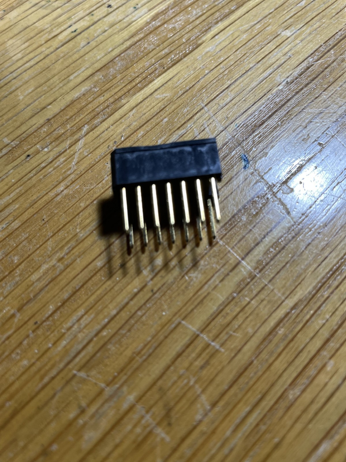 A lot of TEN (10) HEILIND CA Assembly 14S-101WW, 14 pins dip sockets w gold lead