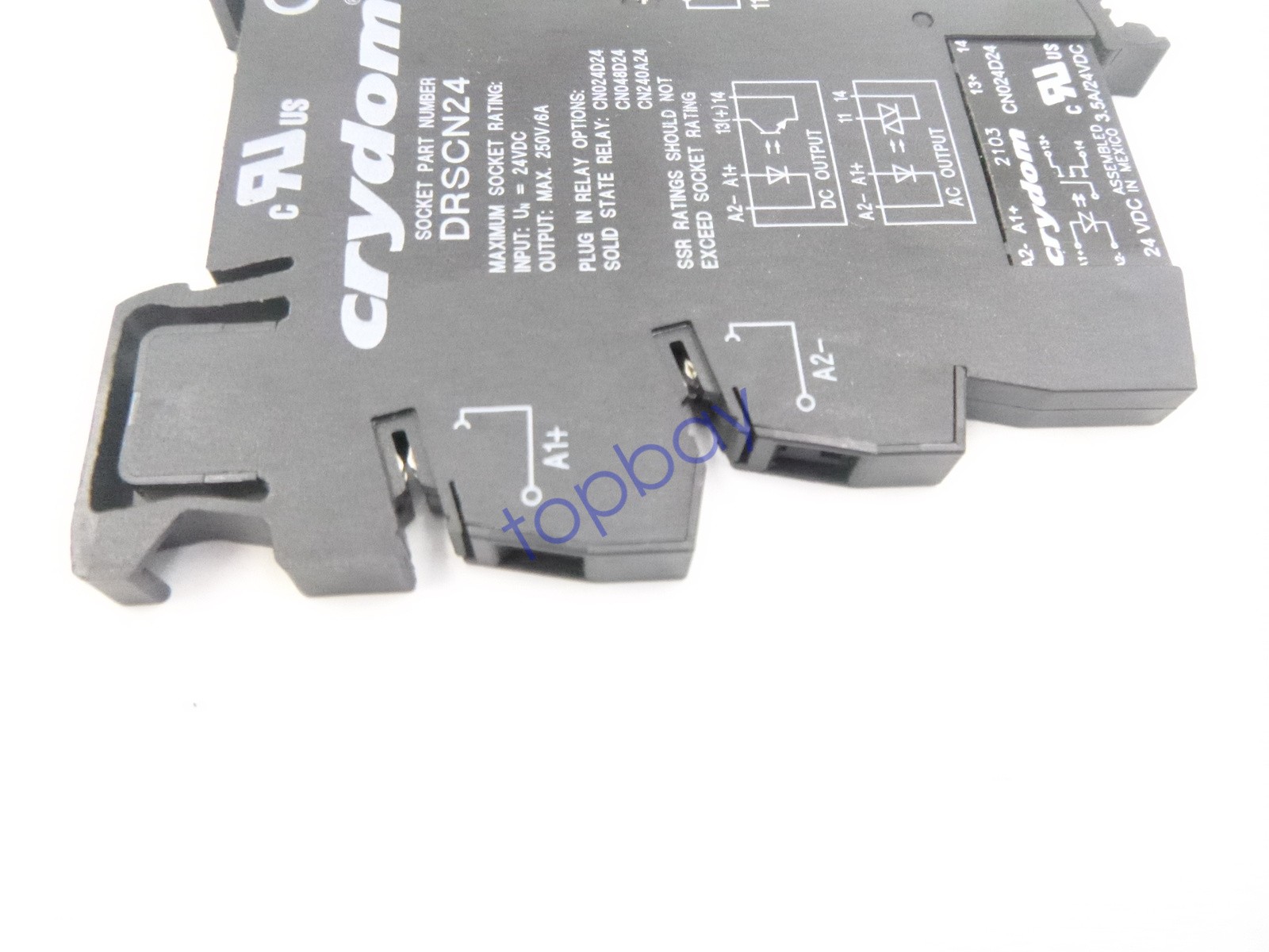 Crydom DRSCN24 Socket & Solid State Relay Socket Module Unit