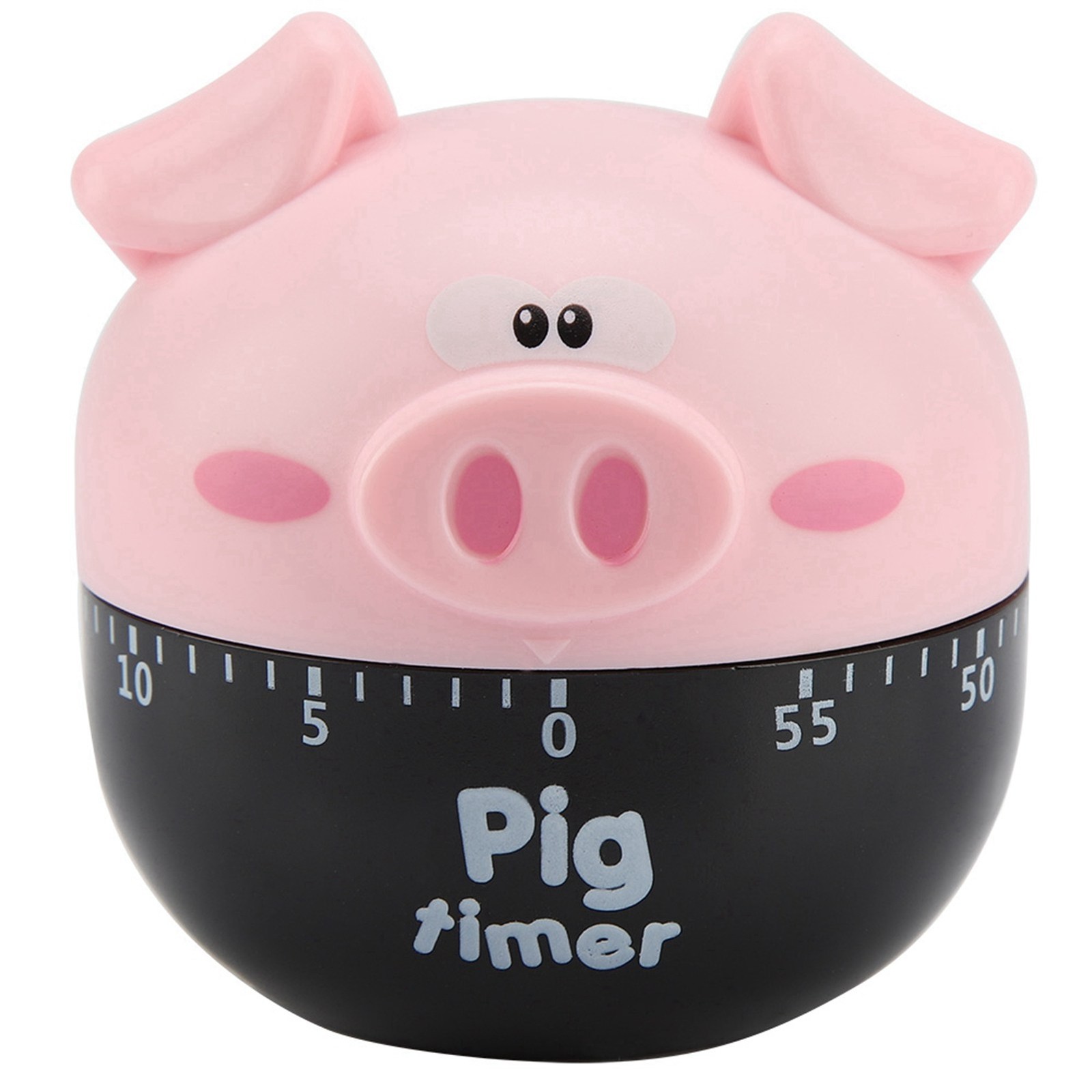 Cartoon Pig Kitchen Timer Mechanical Timers Counters For Cooking Timing Tool V5e