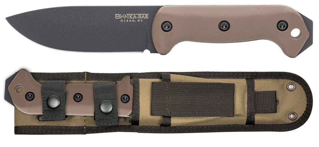 Becker Knife Ka-Bar BK2FDE BK2 Campanion FDE 1095 1/4" Thick Hard Sheath USA