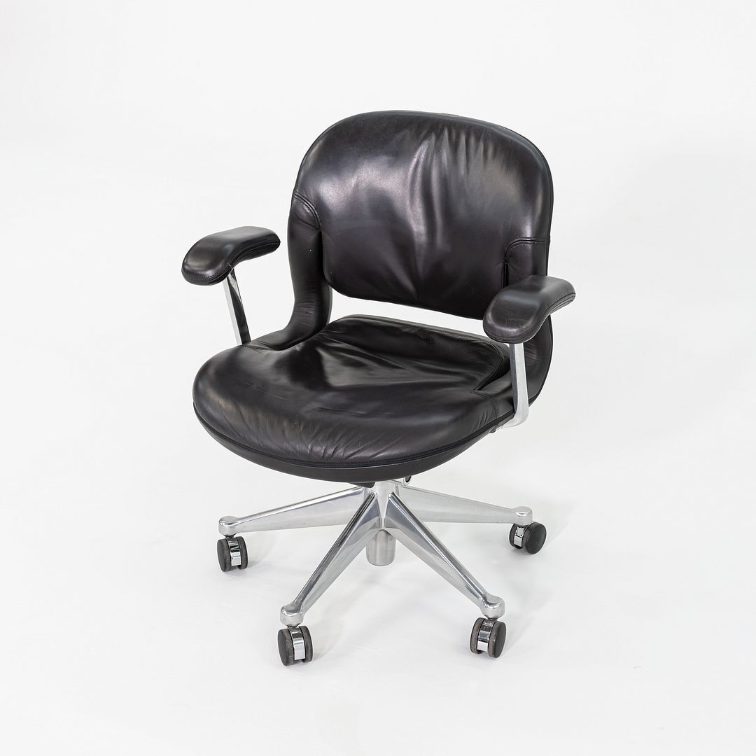 1990s Bill Stumpf for Herman Miller Equa Office/Desk Chair in Leather 11x Avail