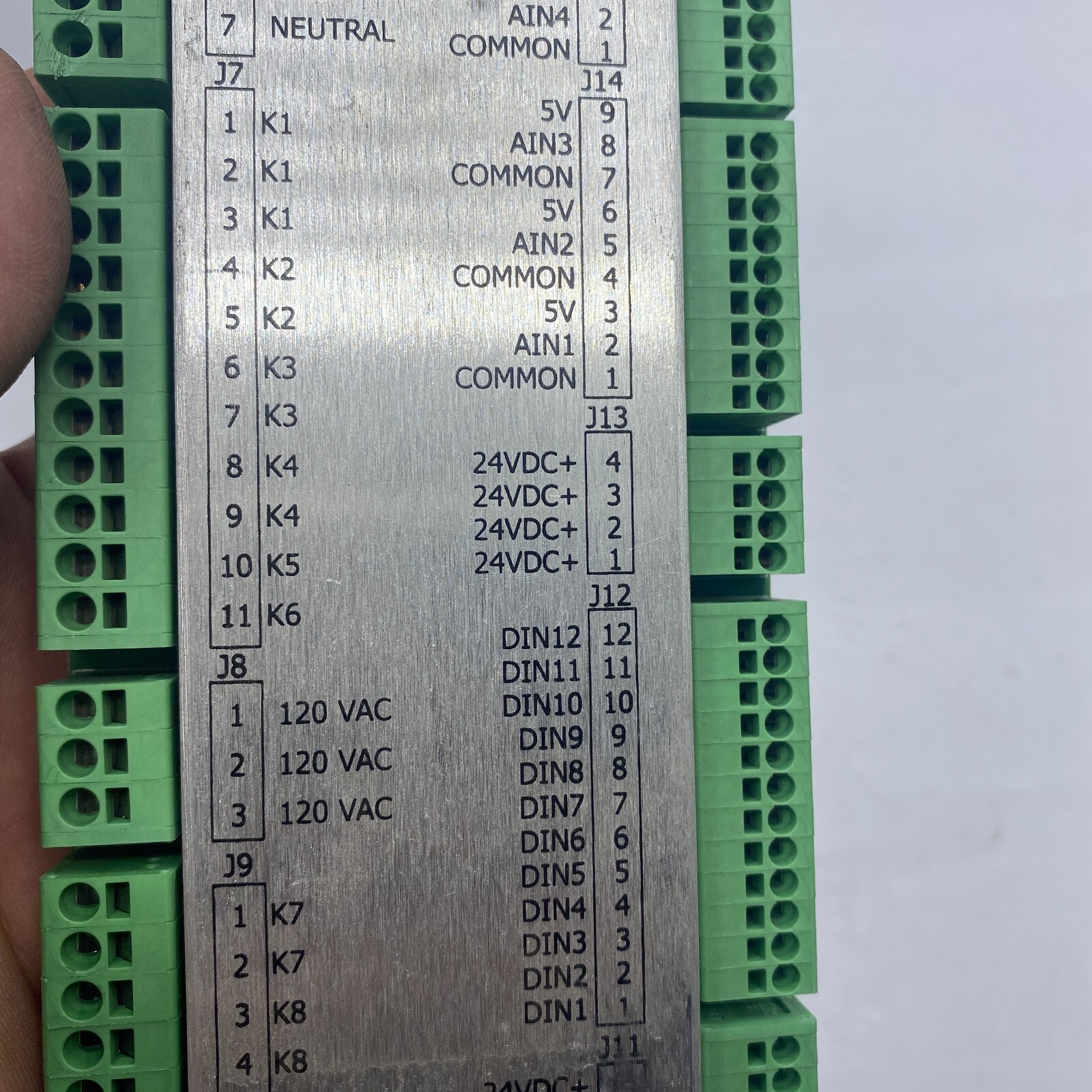 SULLAIR INTERFACE CONTROL BOARD 02250225-289 ETHERNET J19 COMMON 24VDC 🎯