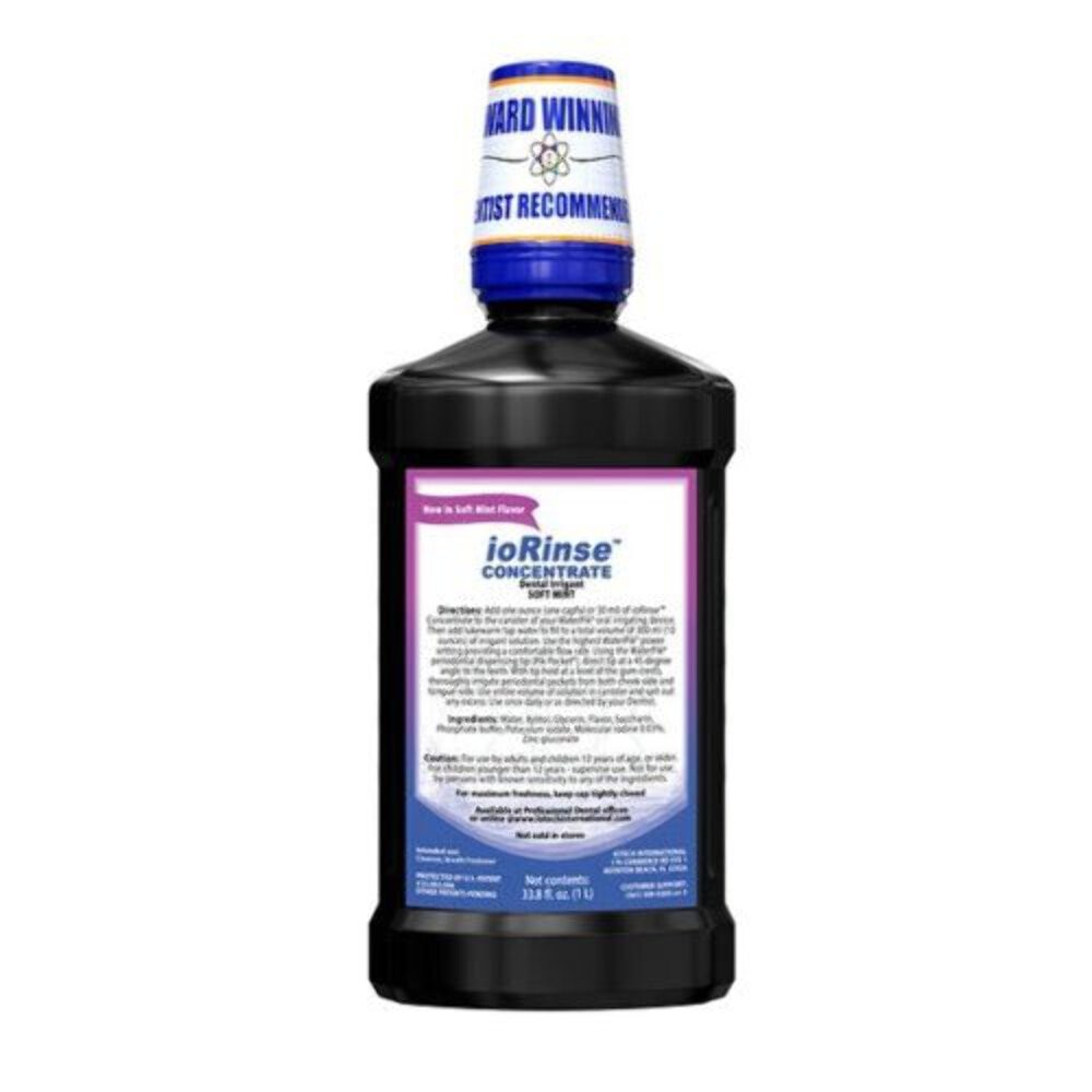 IoRinse Professional Concentrate for WaterPik & Ultrasonic Scalers – Soft Mint