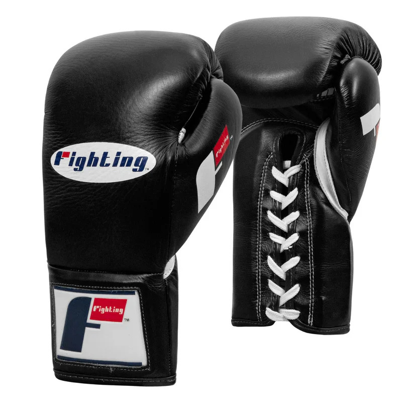 Fighting Black Certified Pro Fight Gloves II