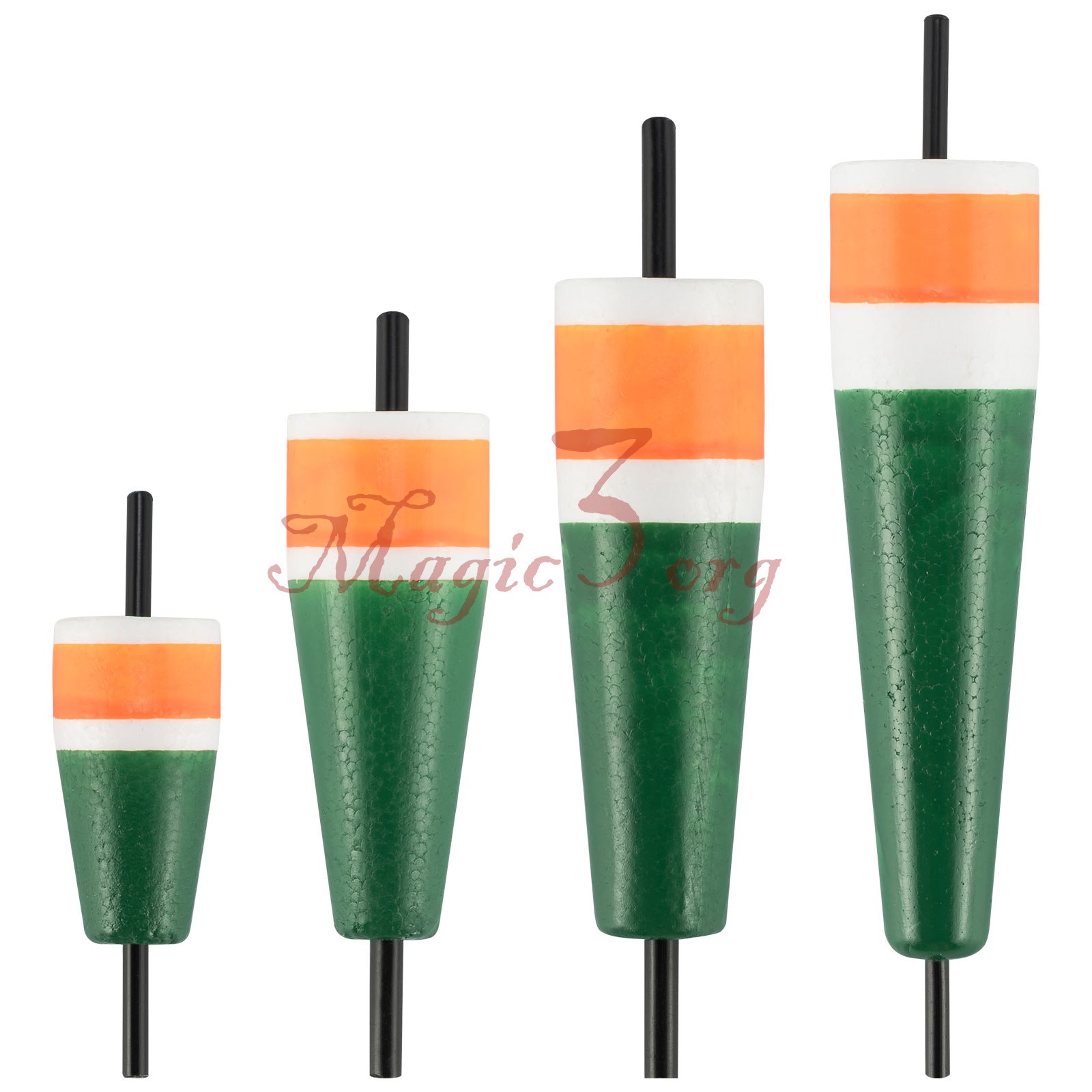5pcs Popping Cork Floats Bobber Carolina Rig Saltwater Fishing Tackle Trout Bass