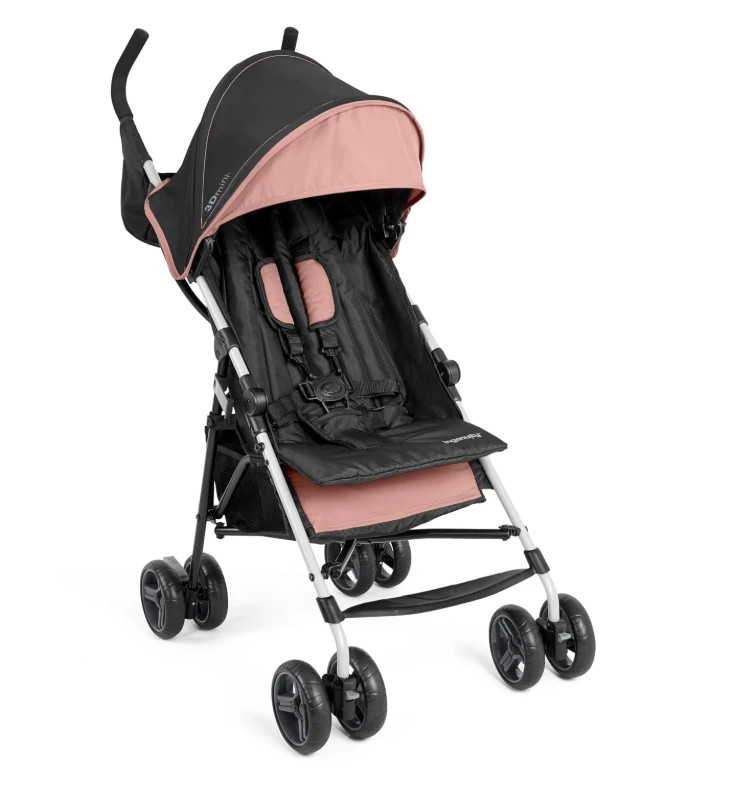 Ingenuity 3D Mini Convenience Stroller, Dusty Rose Pink, Toddler