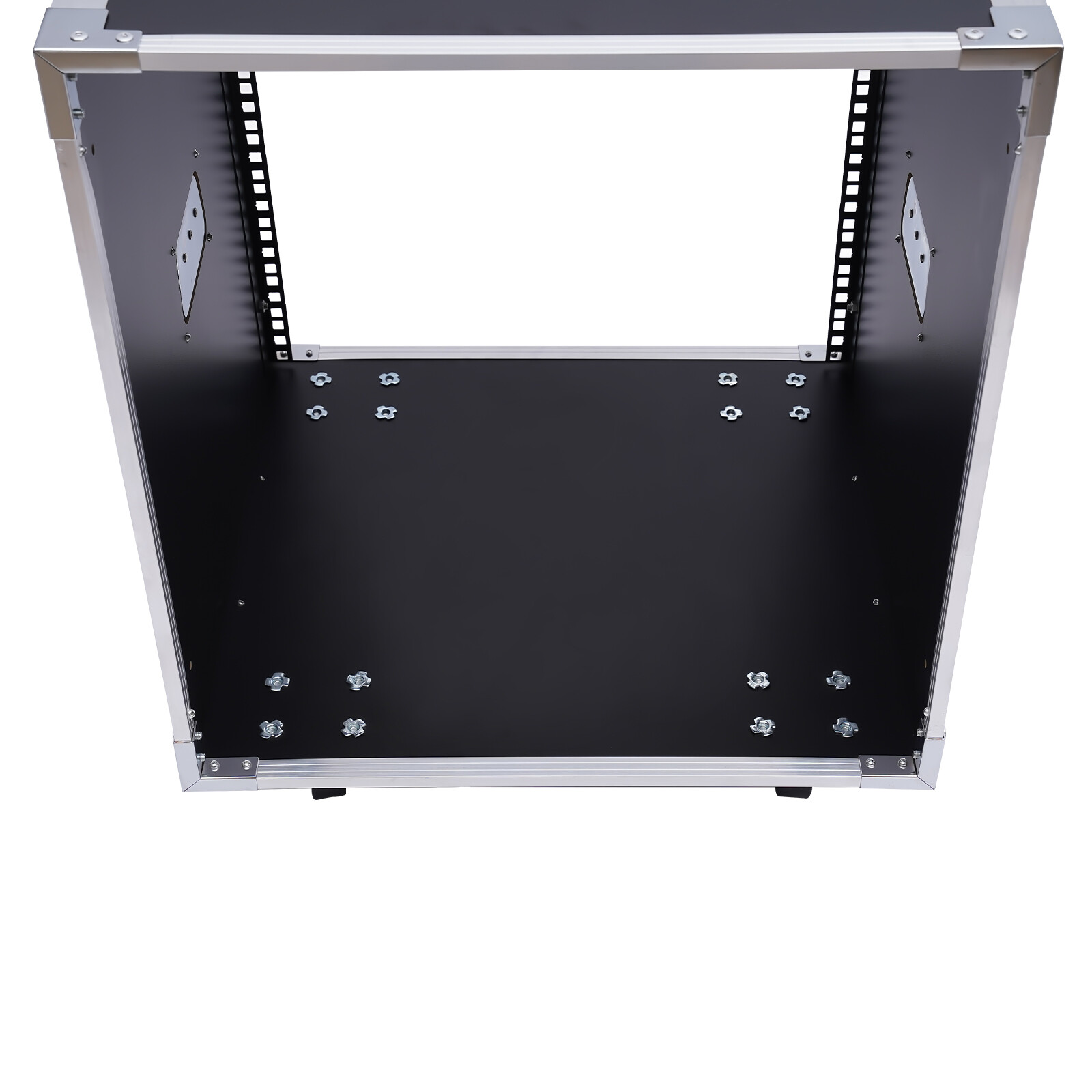 12U Cabinet Rolling Network Rack Audio Studio Video Telecom Equipment Rack