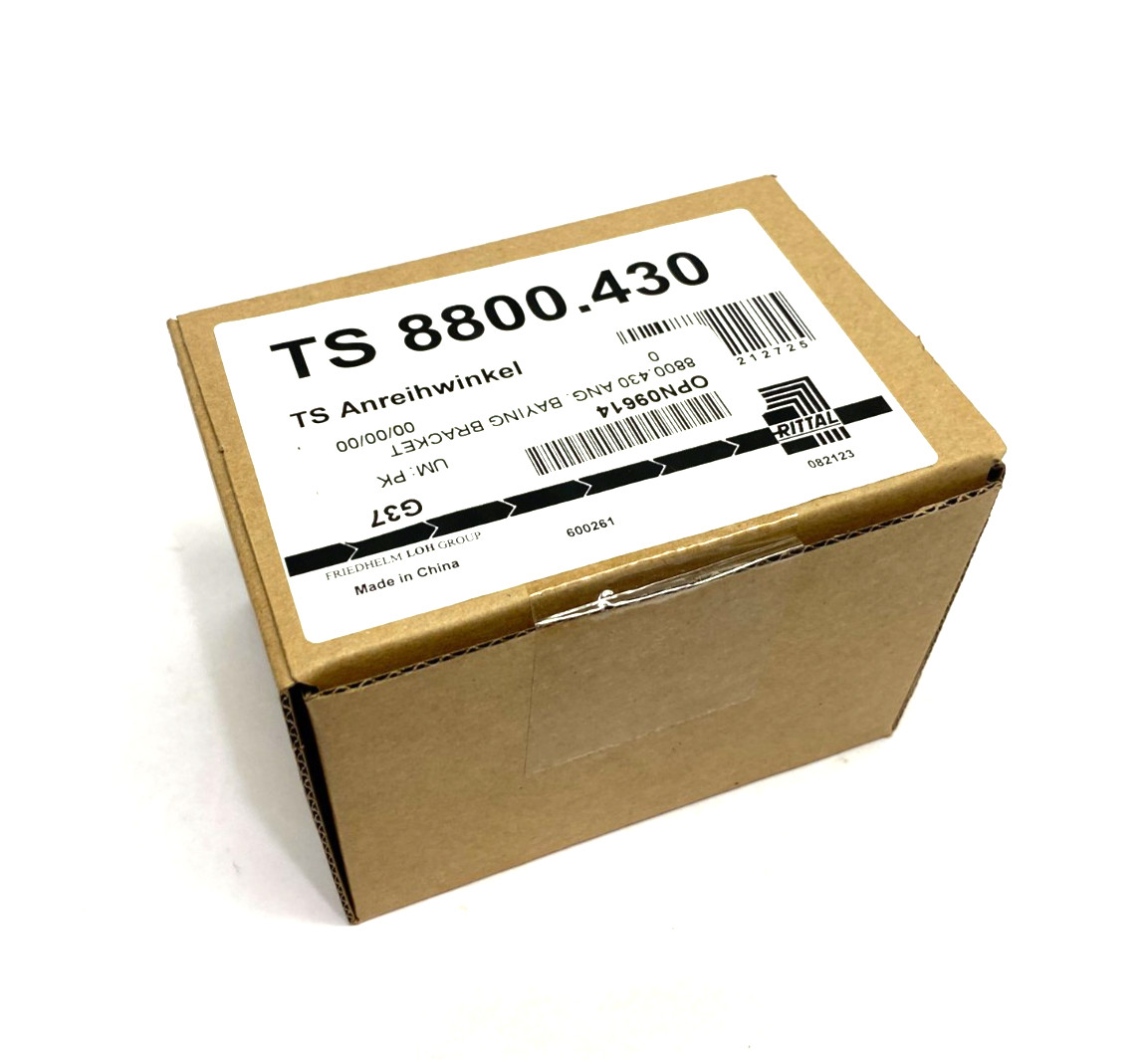 Rittal TS 8800.430 Angular Baying Bracket for TS/TS BOX OF 4