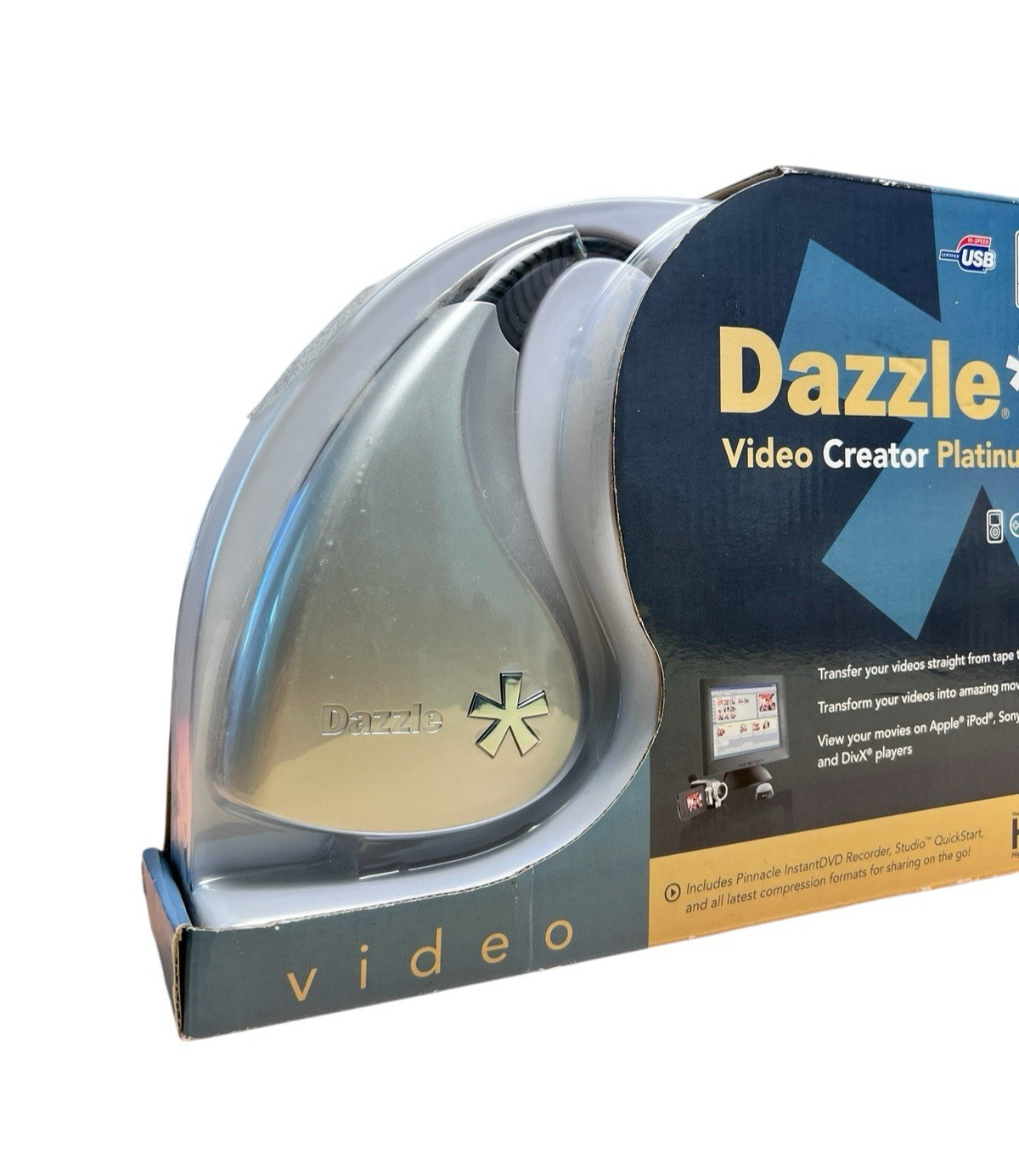 Dazzle Video Creator Platinum Open Box USB Video Capture Software