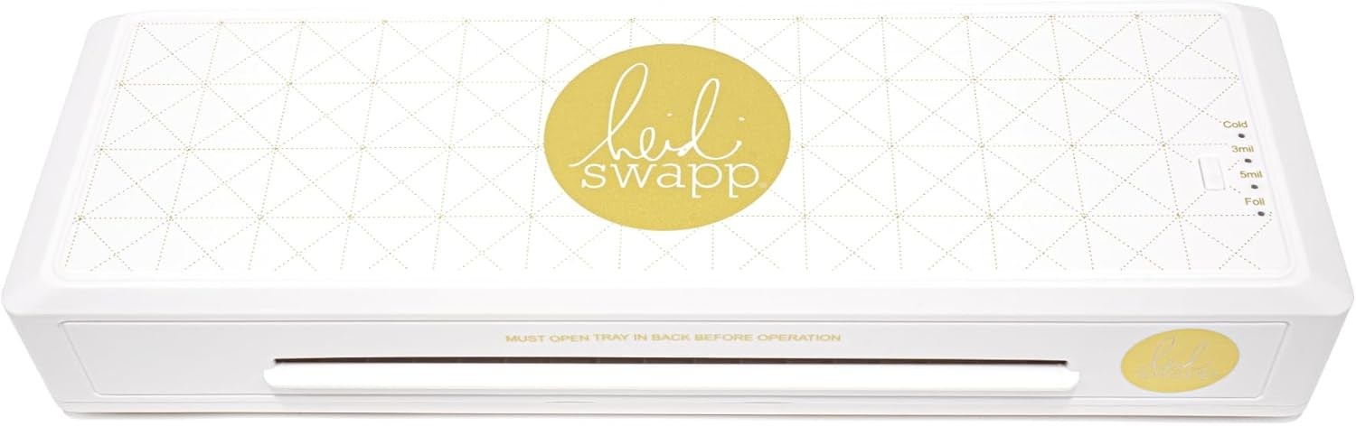 American Crafts, Heidi Swapp, Minc Wheel Foiling Machine Laminator Applicator...