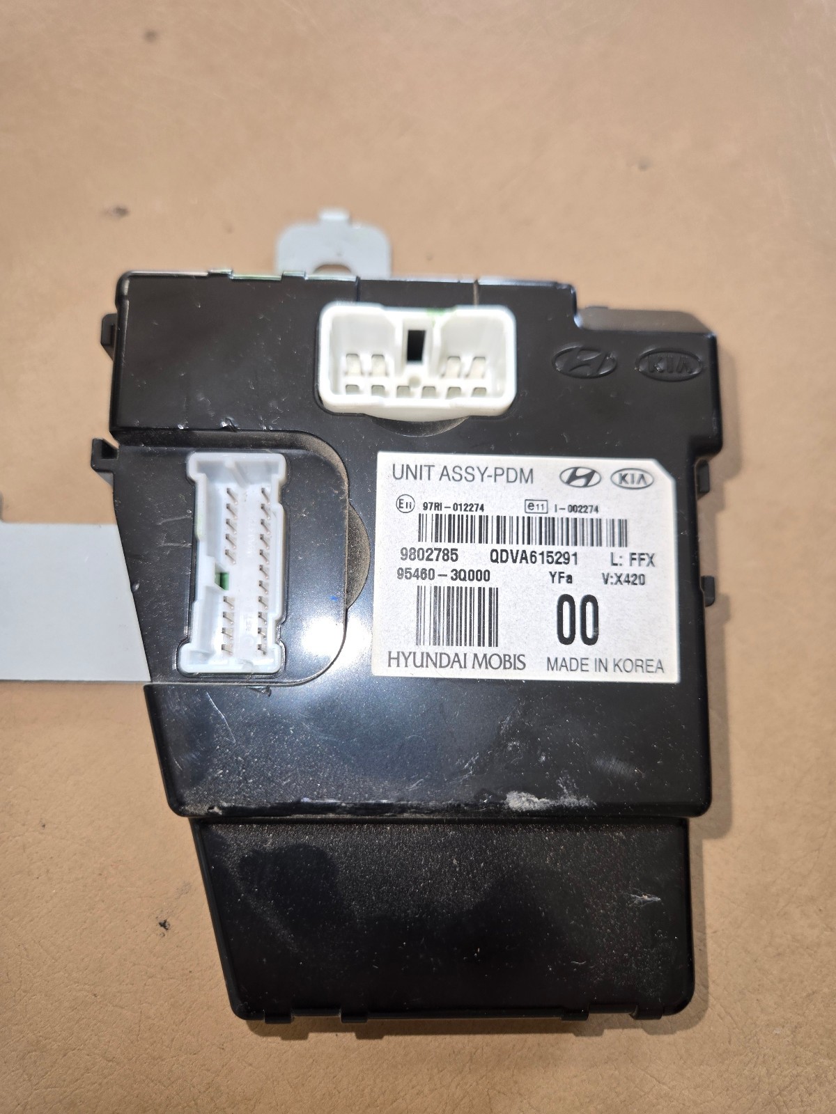 2012 2013 2014 HYUNDAI SONATA POWER DISTRIBUTION MODULE OEM 95460-3Q000