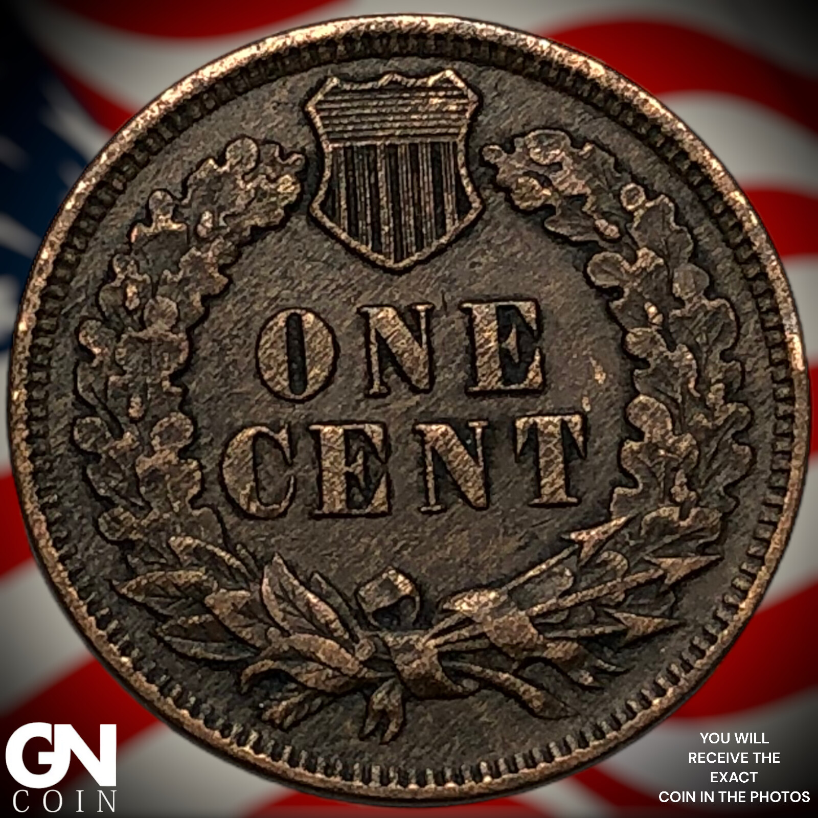 1906 Indian Head Cent Penny X1298
