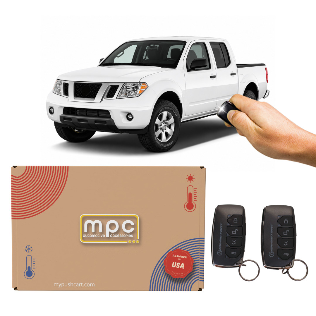 2-Way Remote Start With Keyless Entry For 2008-2019 Nissan Frontier -w/T-Harness