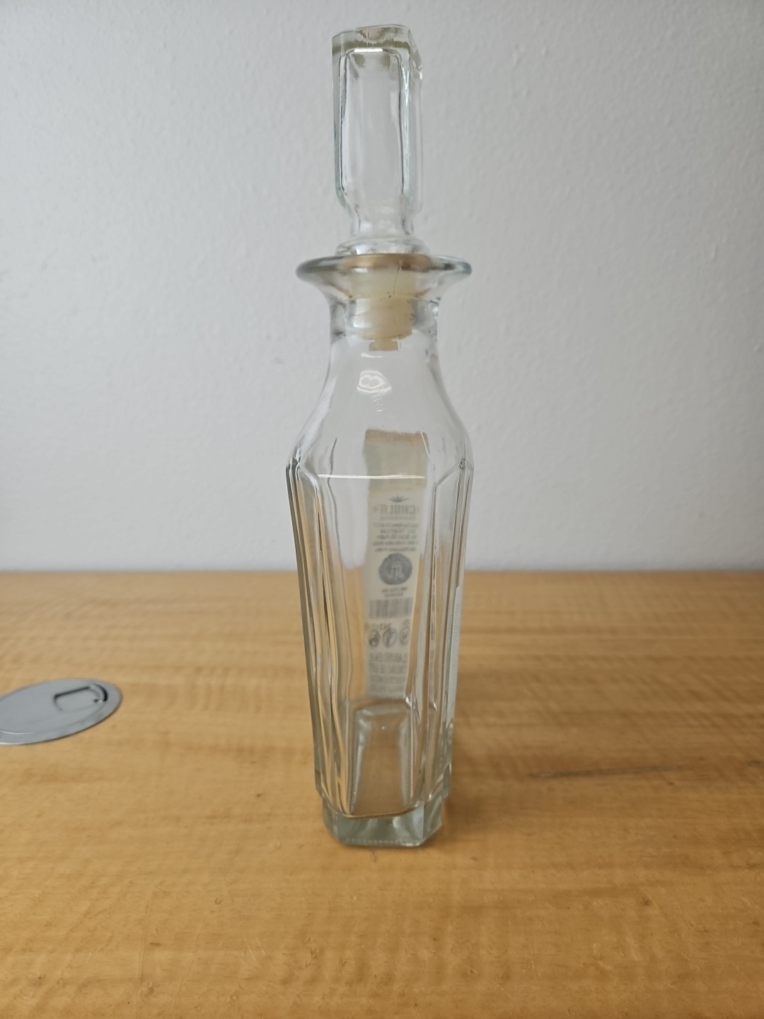 Chula Parranda Reposado Tequila Empty Bottle green label