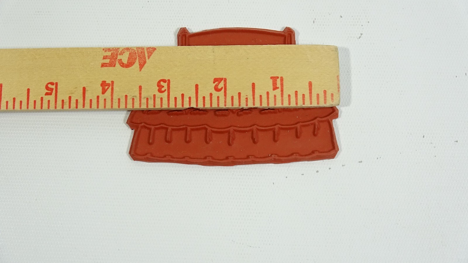 A Lota Bugs Big Comfy Bed Rubber Stamp