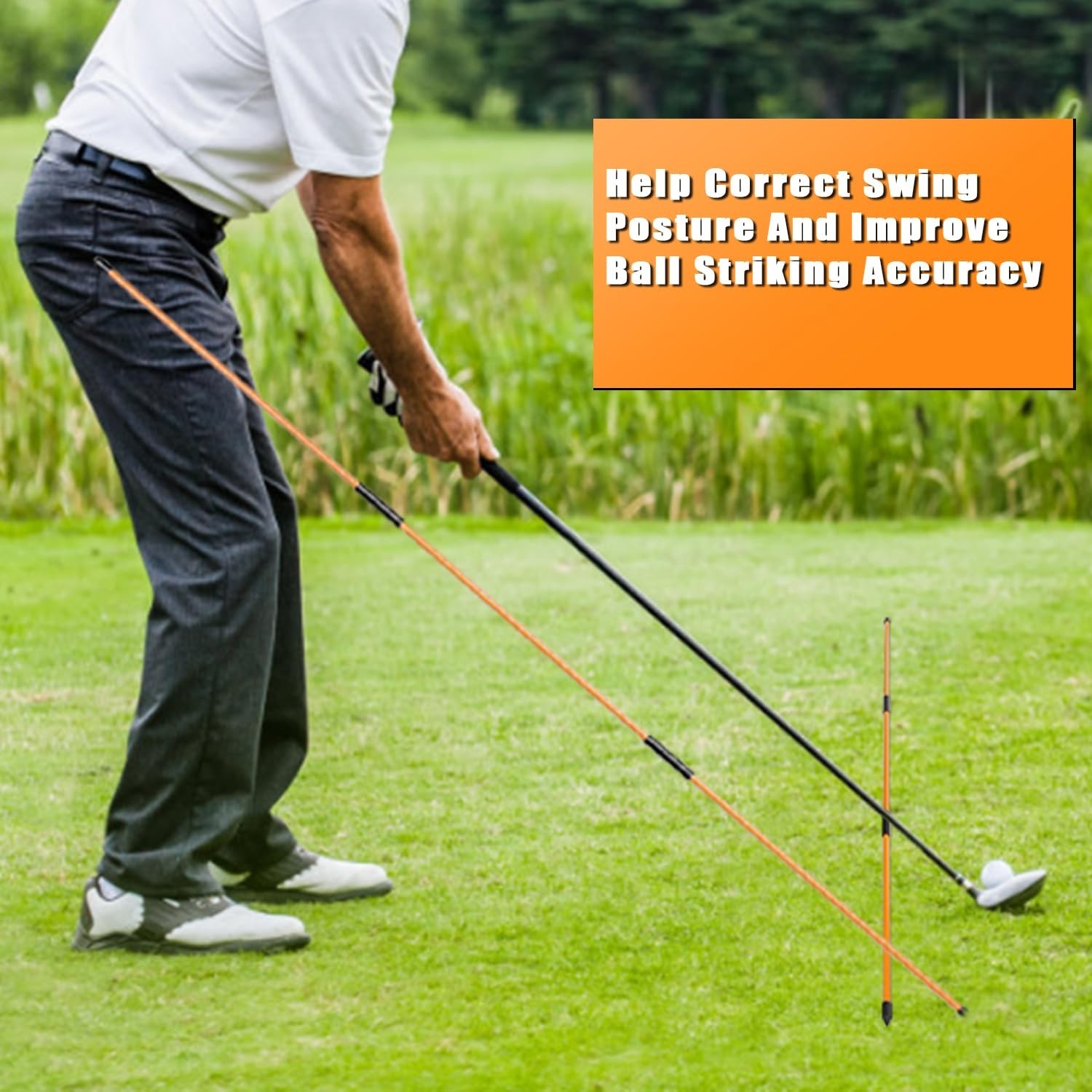 Professional 2 or 3 or 4 Pack Collapsible Golf Alignment Sticks, Premium 40" ...