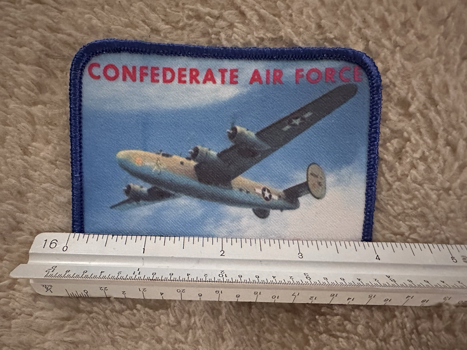 RARE Vintage Confederate Air Force B-24 Liberator Patch