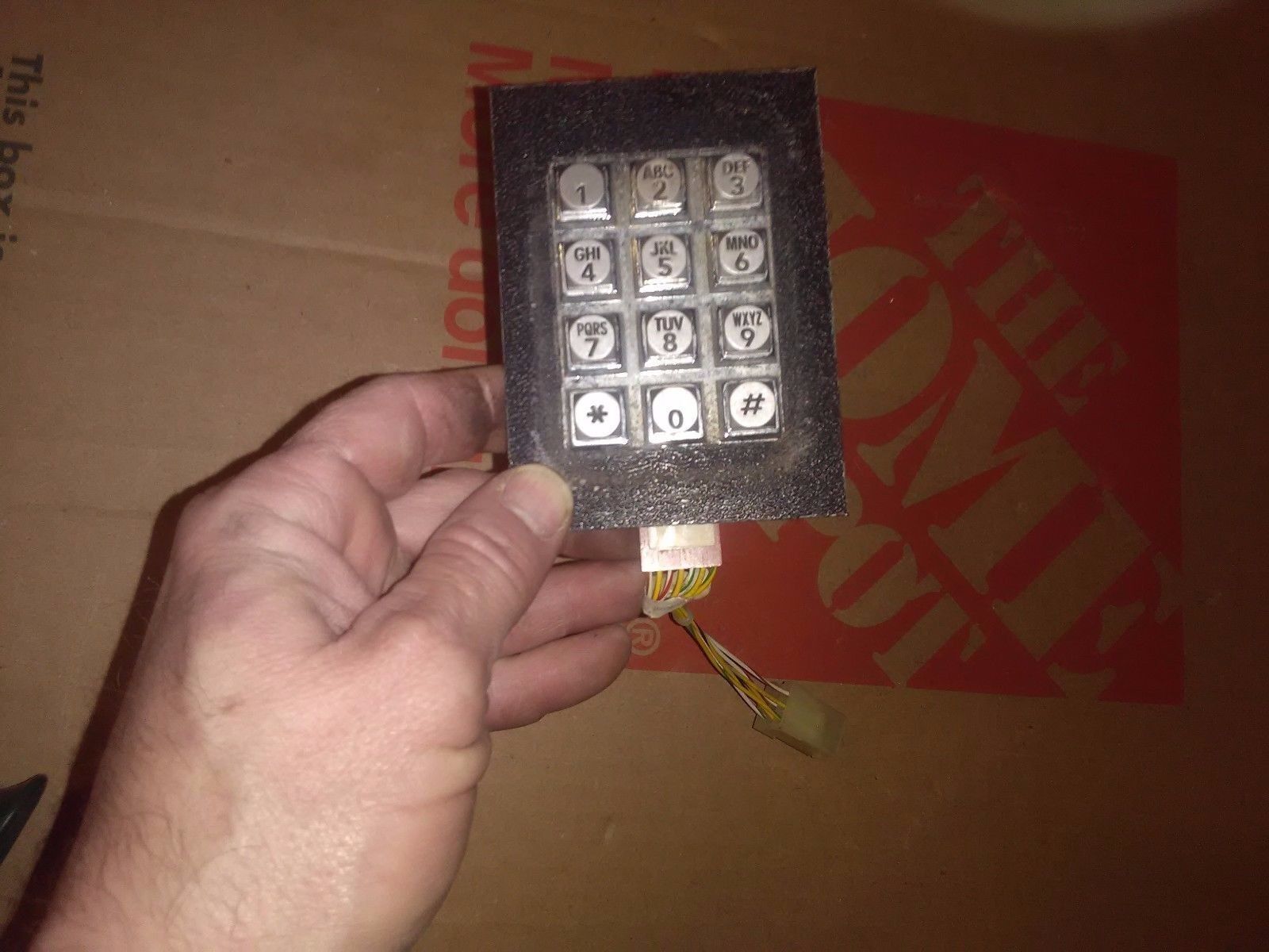 tokyo cop arcade deluxe sitdown keypad working #2