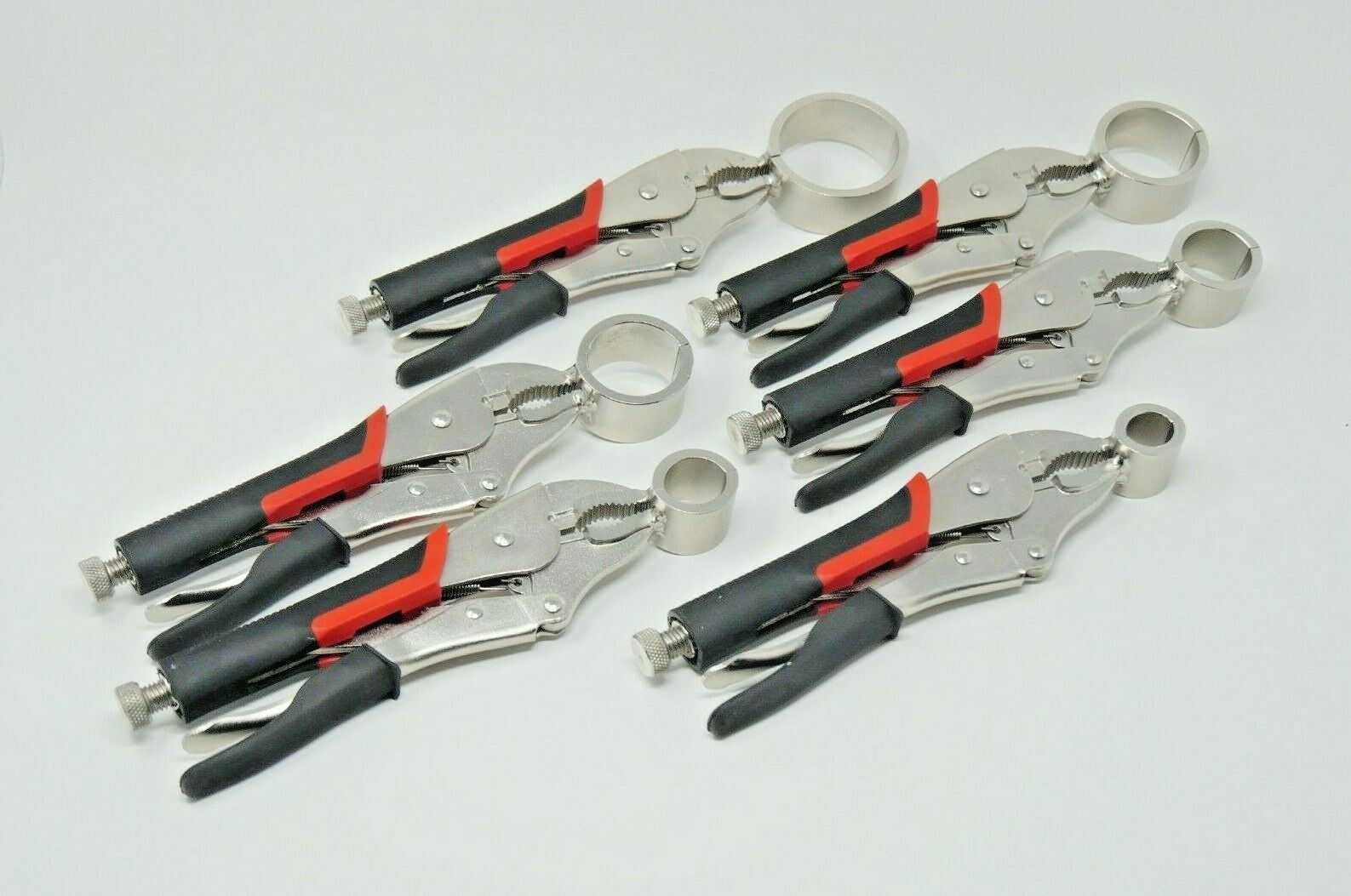 Ring Clamps Set for Socket Fusion Pipes - 1/2" to 2" IPS