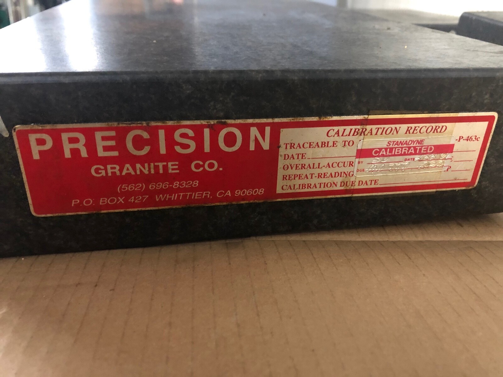 Precision Granite Surface Plate