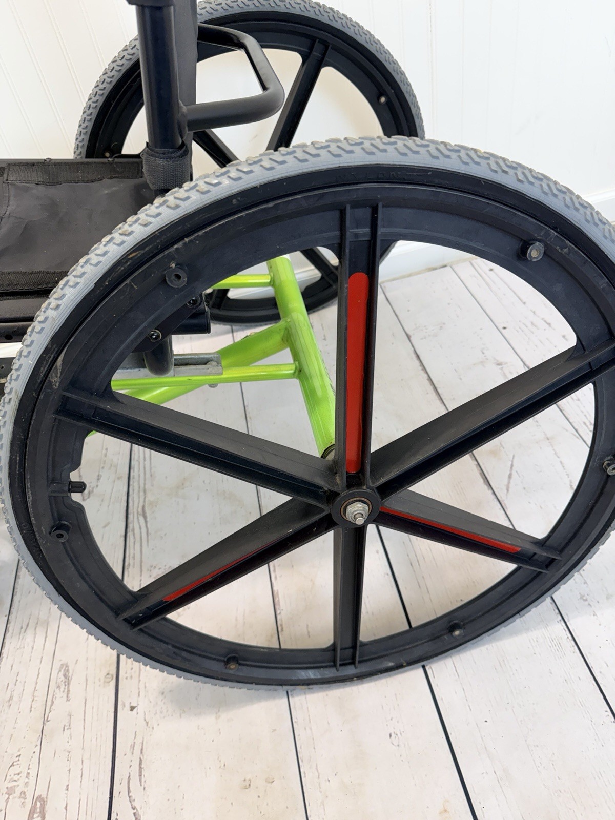 16” W Seat Quickie Shadow Mach 2 handcycle 3 speed Hand Cycle