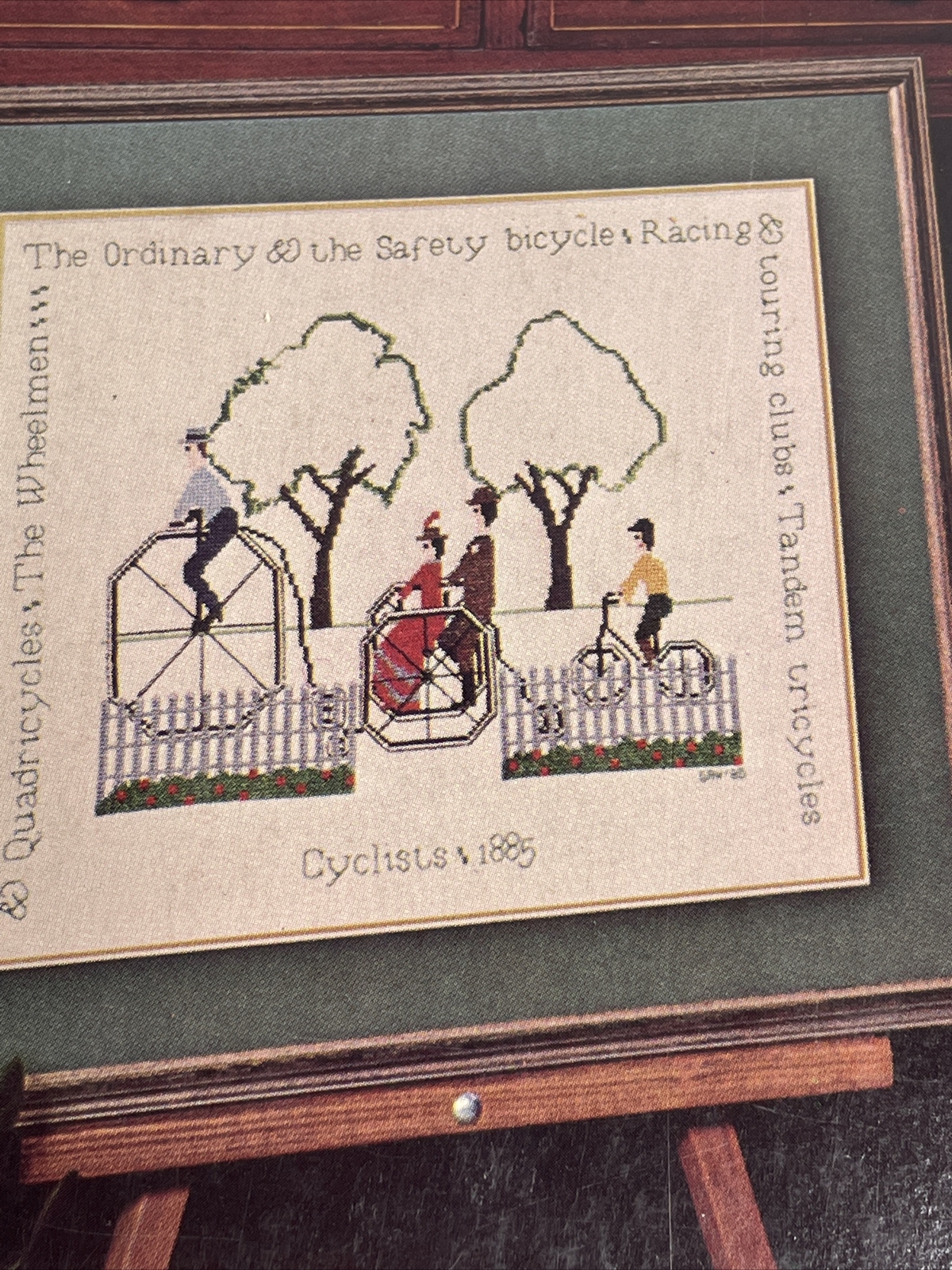 Square Stitchers Yesteryear Folks Cross Stitch Pattern