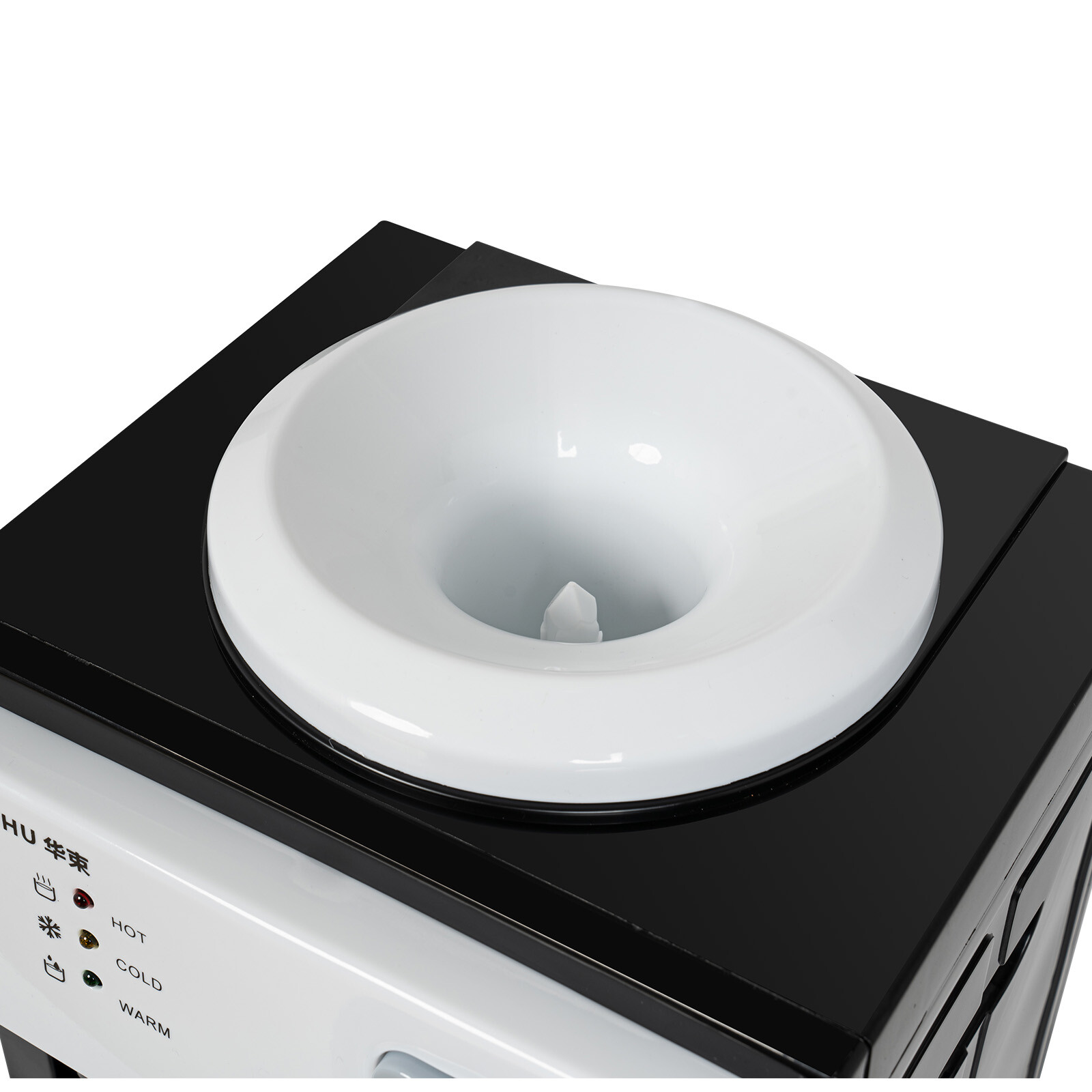 Compact Hot/Cold Water Dispenser for 1.1-4.9 Gallon Bottles, Energy Efficient