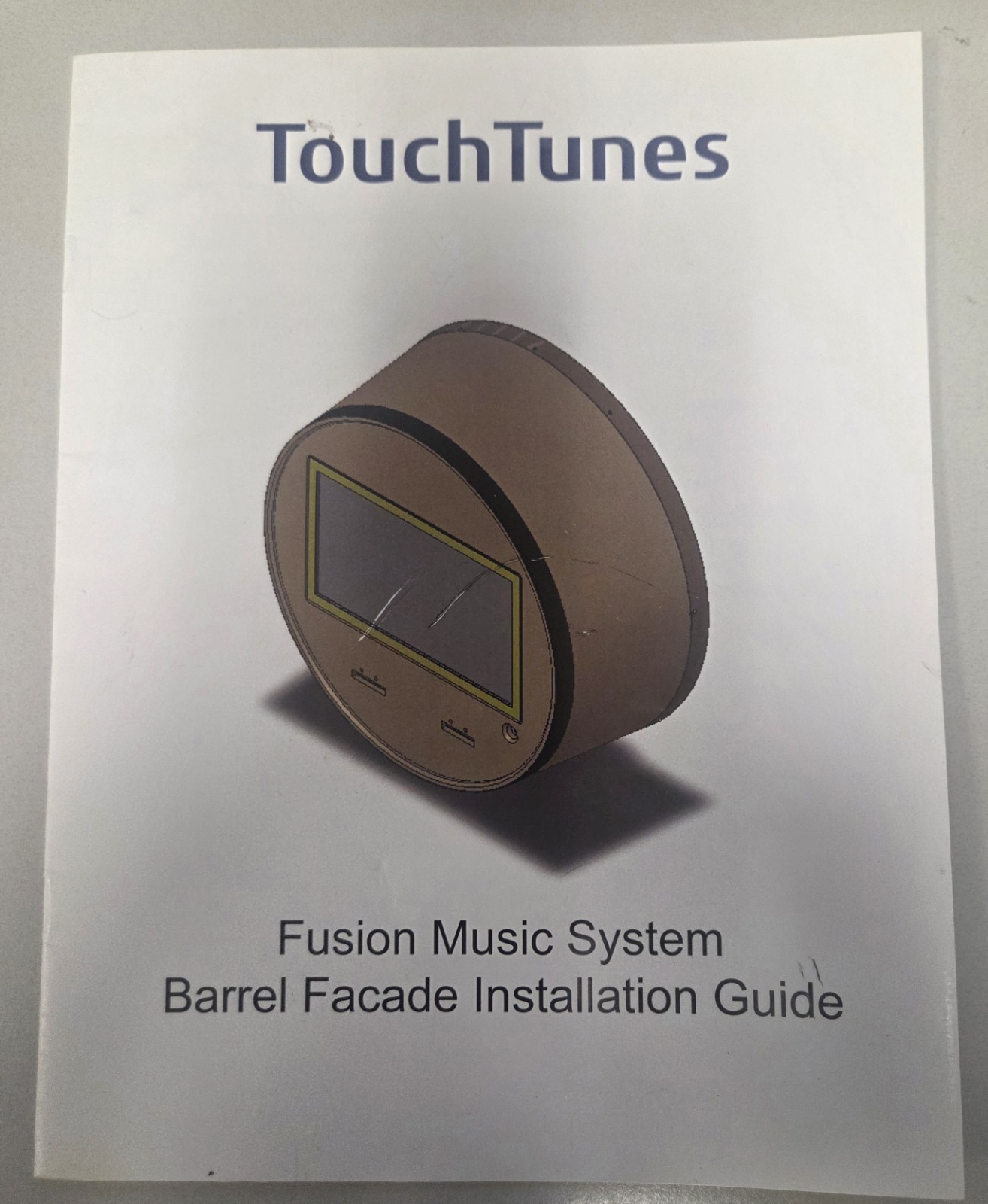 Touchtunes Fusion Music System Installation and Setup Guide - Barrel Facade