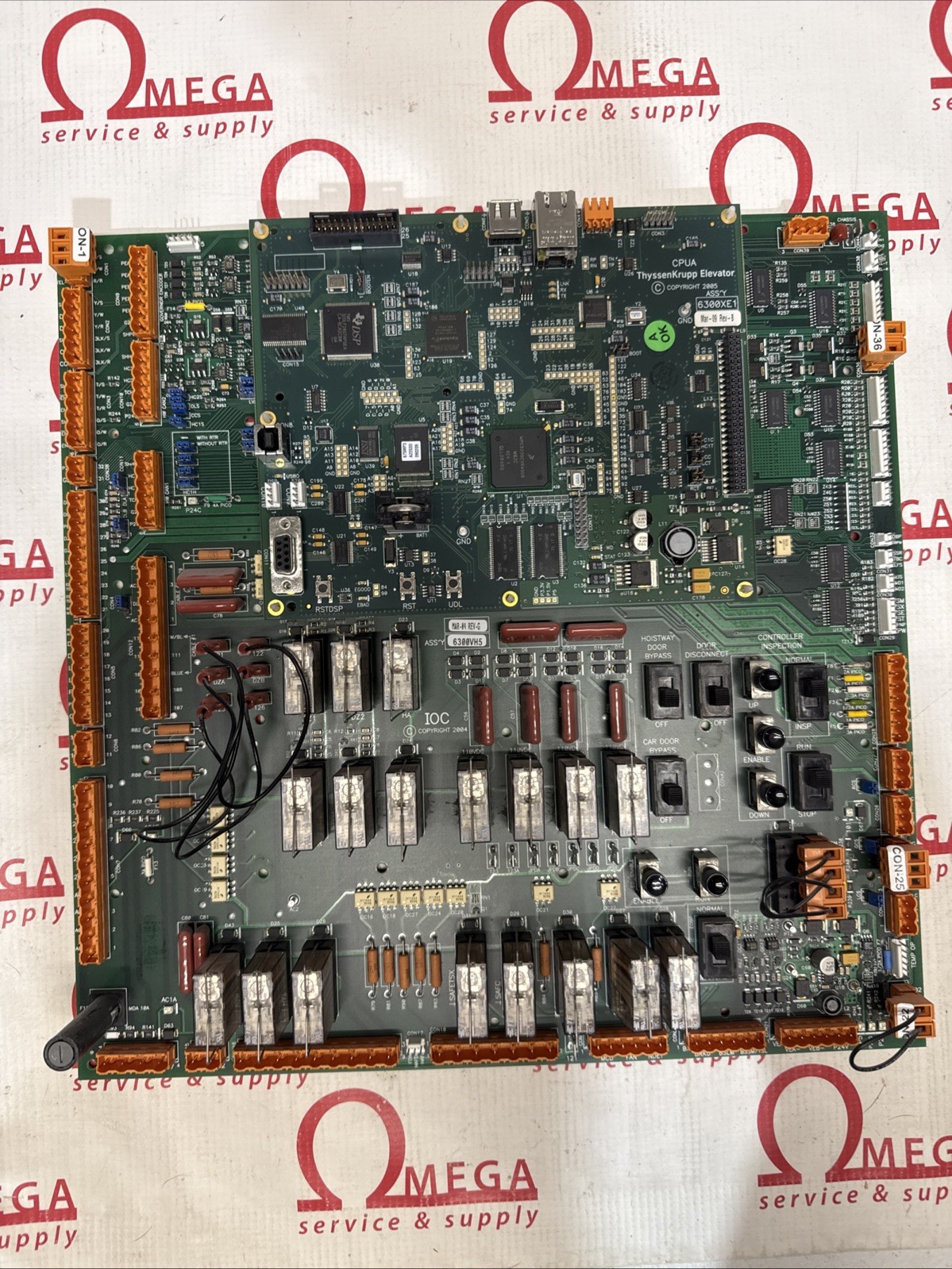 THYSSENKRUPP 6300VH5 IOC BOARD / 6300XE1