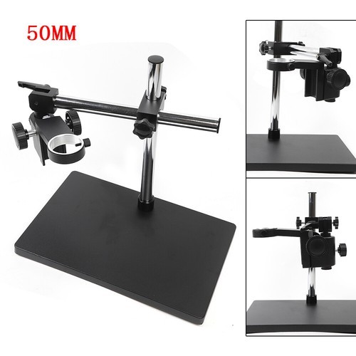 Adjustable Microscope Boom Stand Heavy Duty Large Stereo Arm Table Stand Holder