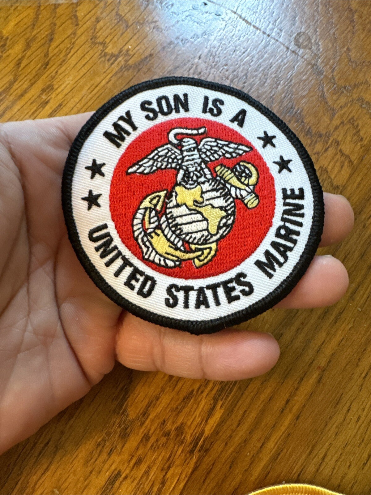 My Son is a United States Marine Embroidered Patch