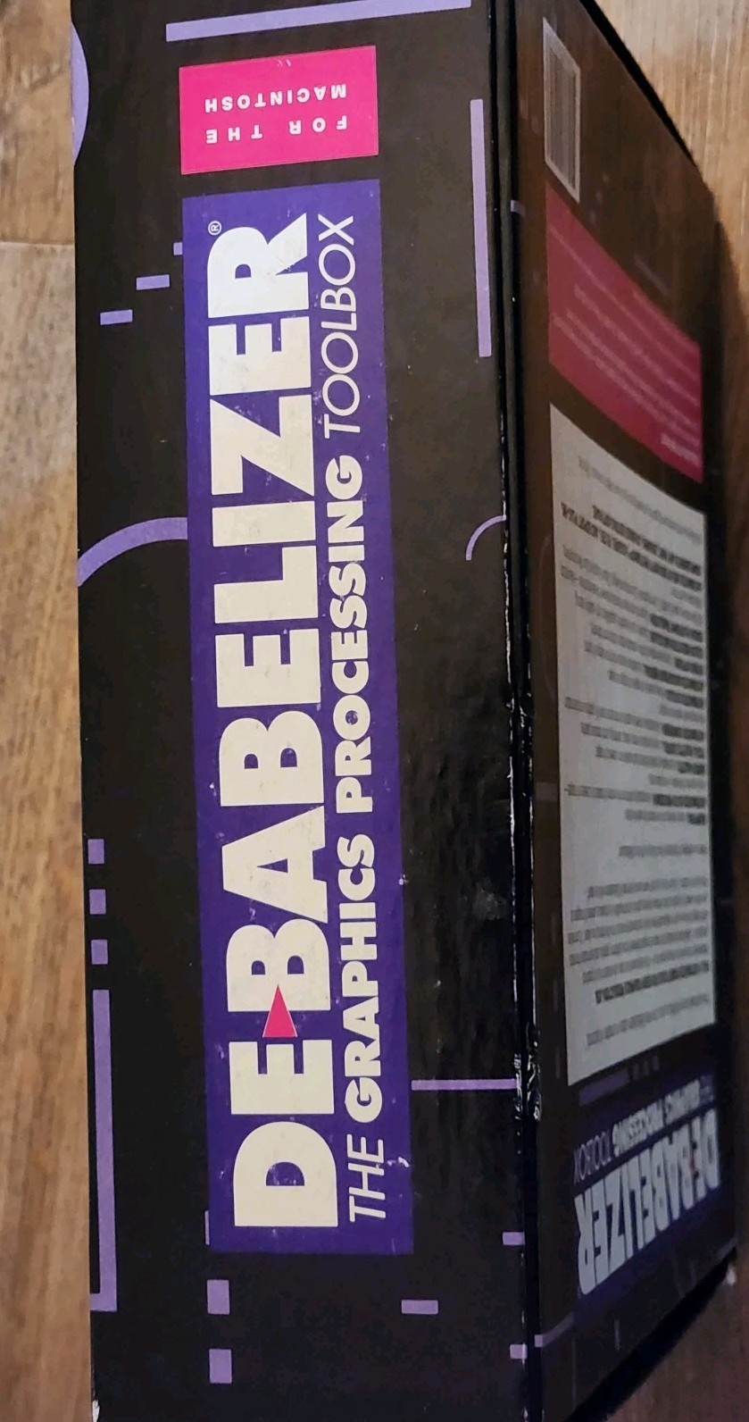 Vintage DeBabelizer Graphics Processing Toolbox Mac