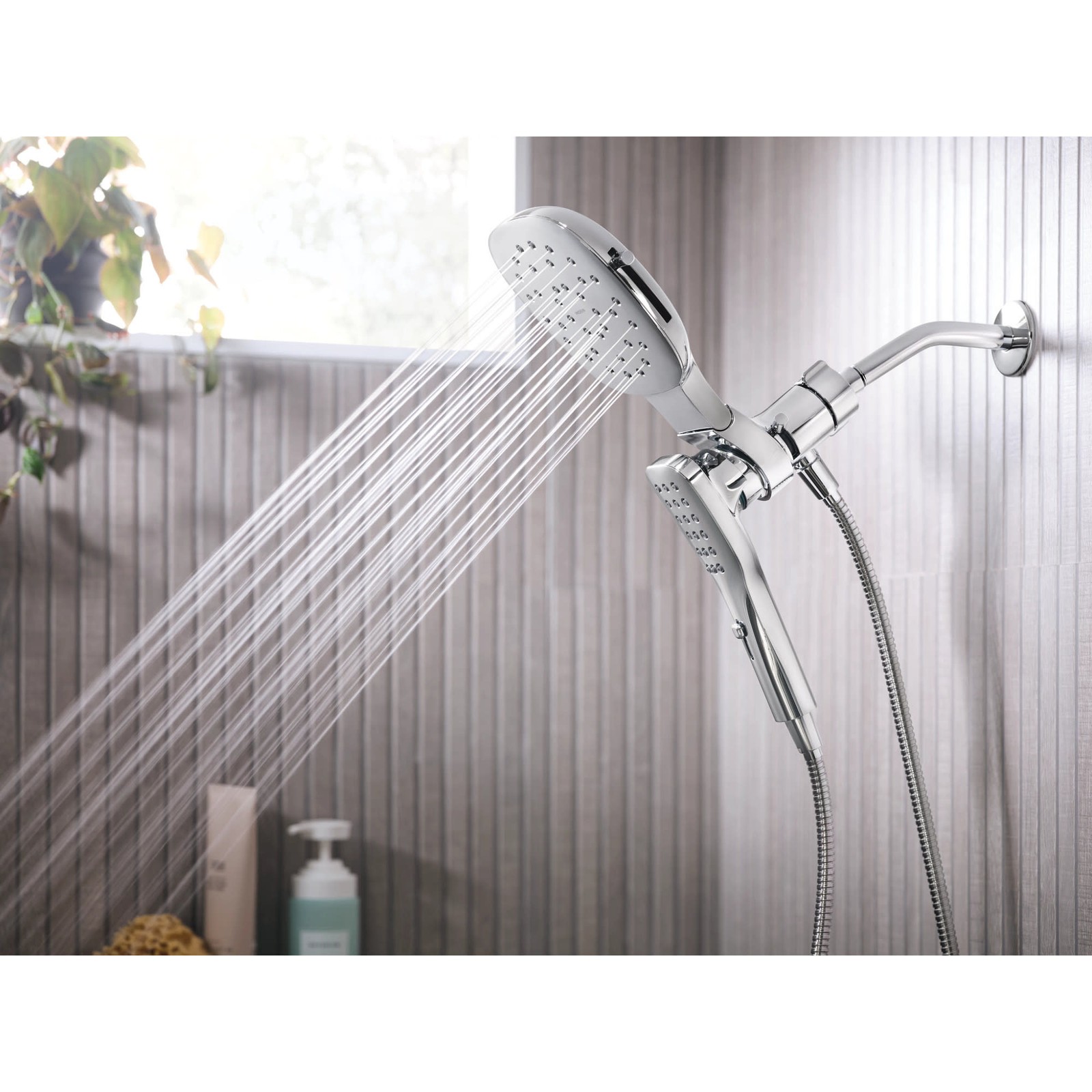 Moen 220C5EP Verso 1.75 GPM Multi Function Shower Head - Black
