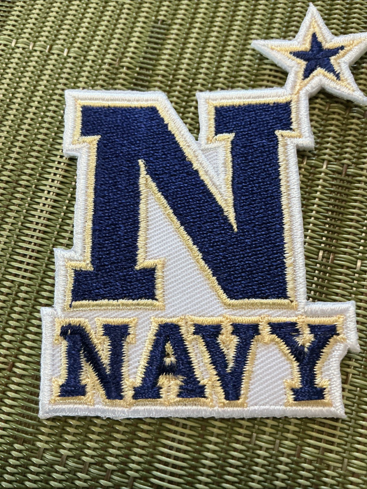 Navy MidShipmen Iron On Patch