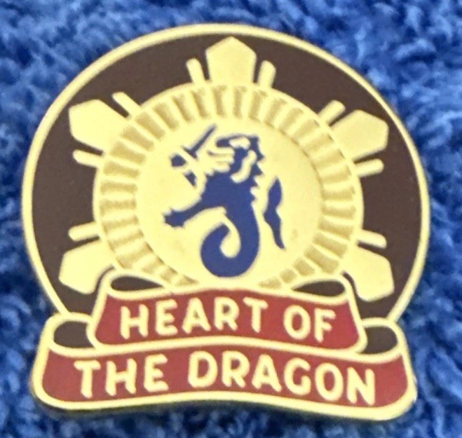 U.S. Army 330th Transportation Center DUI Pin D9