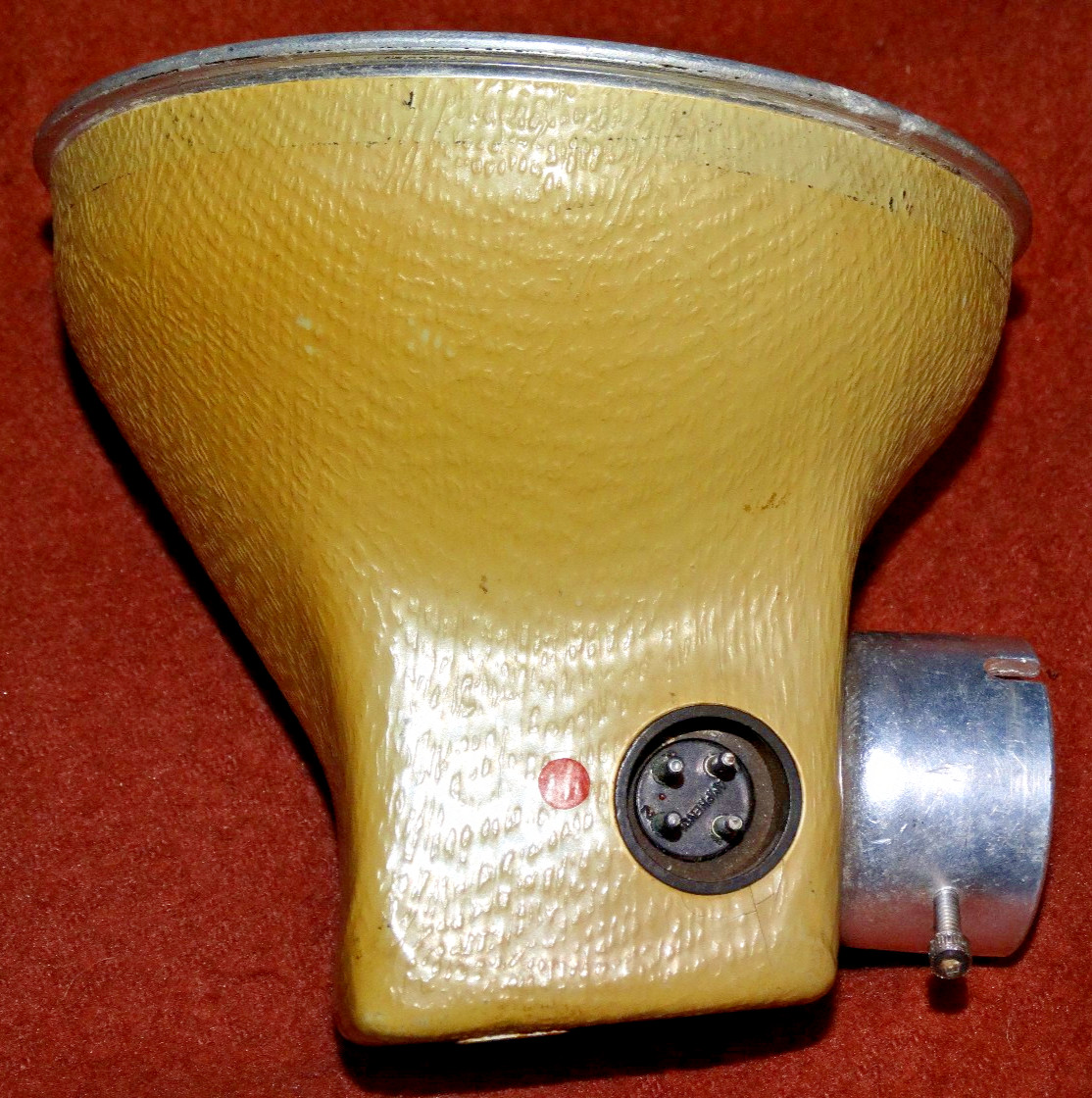 Vintage GRAFLEX STROBOFLASH II Xenon Photography studio Strobe head + sync cable