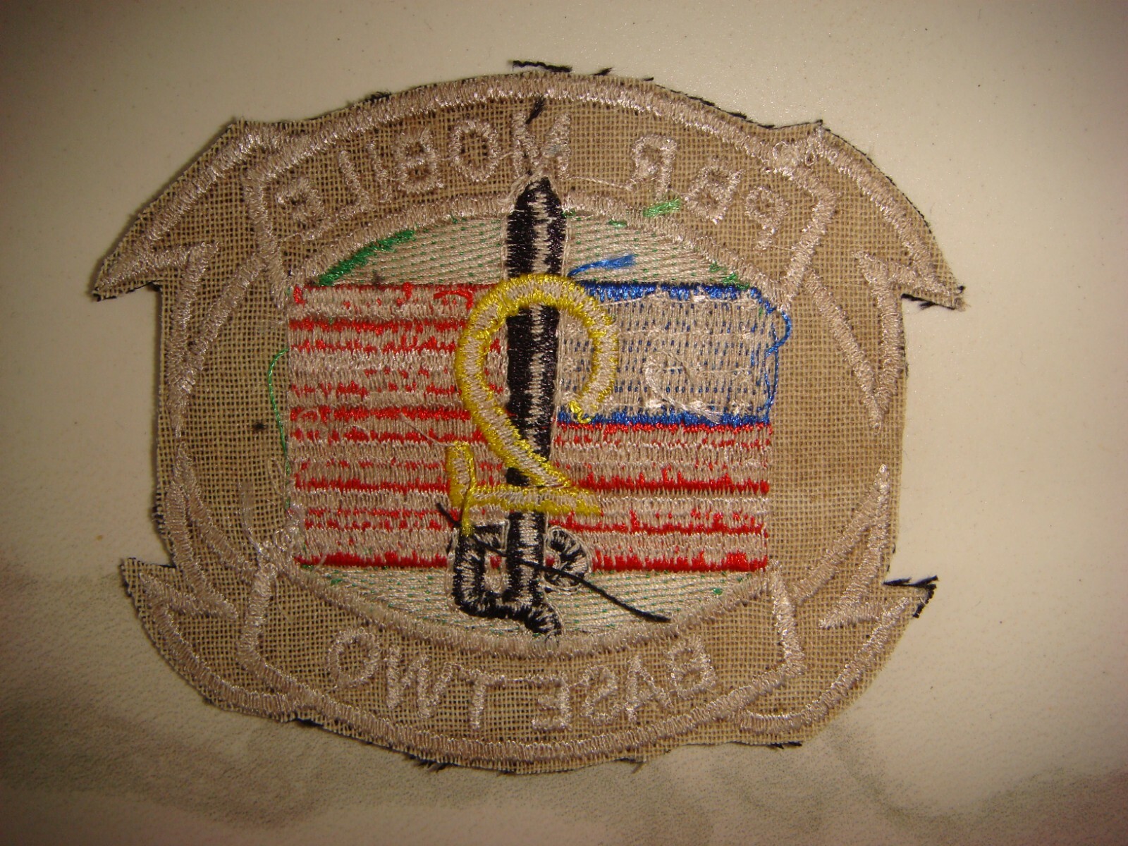 US NAVY PBR MOBILE BASE TWO, VIETNAM WAR PATCH