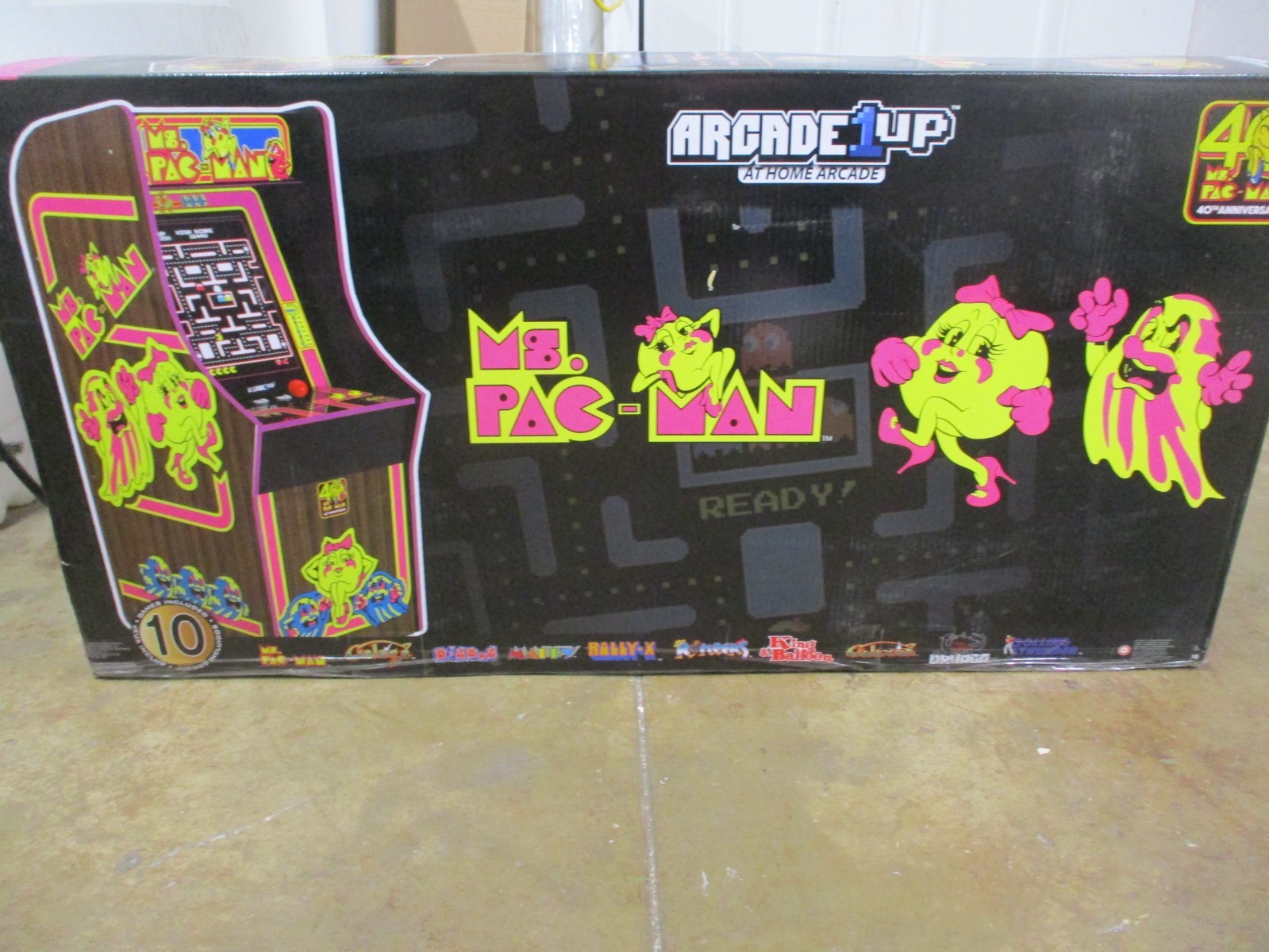 Arcade 1Up Ms. Pac-Man at Home Arcade