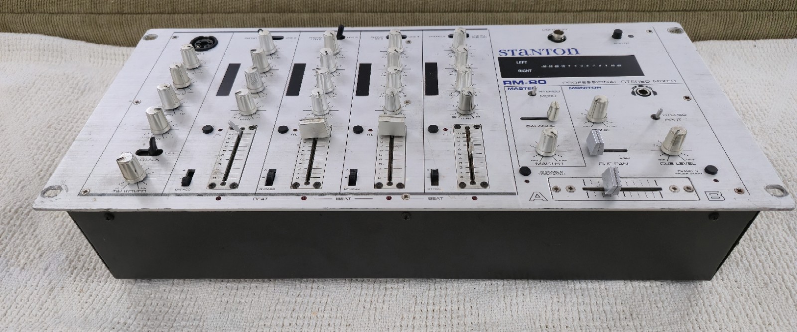 Stanton RM-80 Professional Stereo Mixer Clean Great Shape Untested Nice!