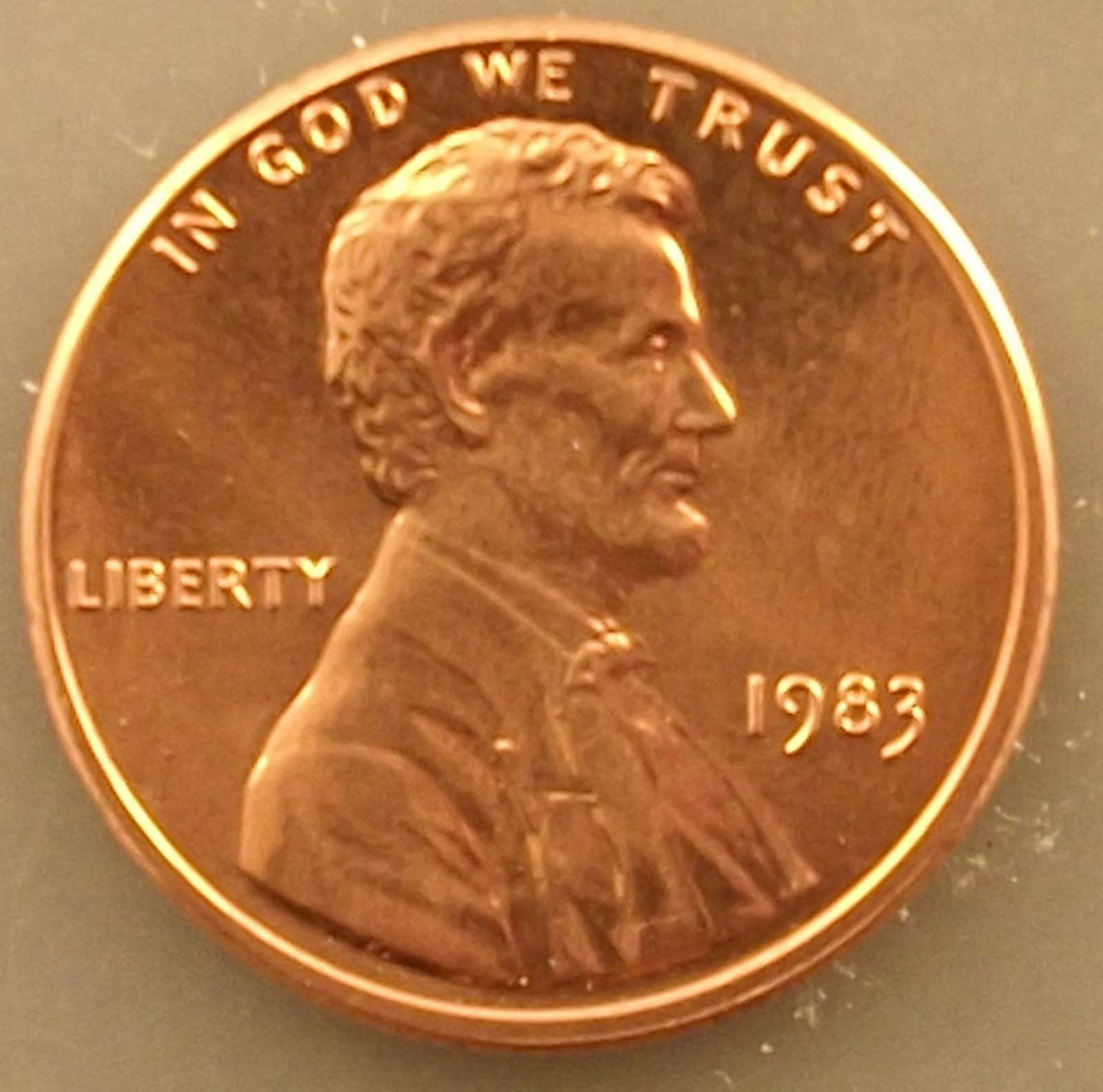 1983 Uncirculated BU Red Lincoln Memorial Cent
