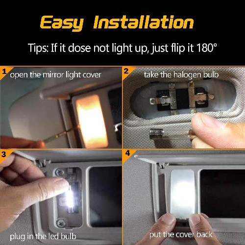 15pcs Interior LED Lights Kit Super Bright Map Dome Bulbs for all models, with P